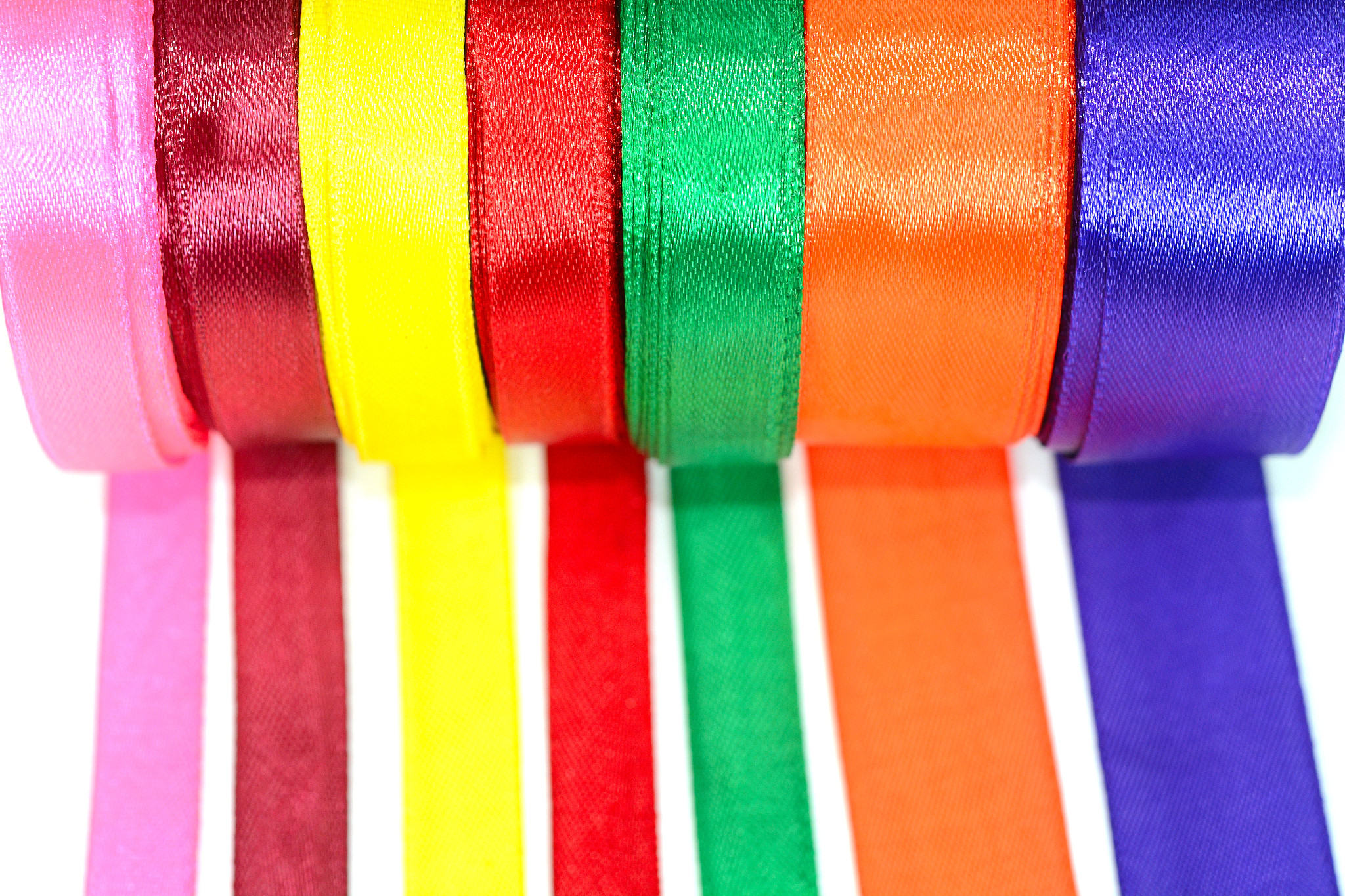 colorful ribbons