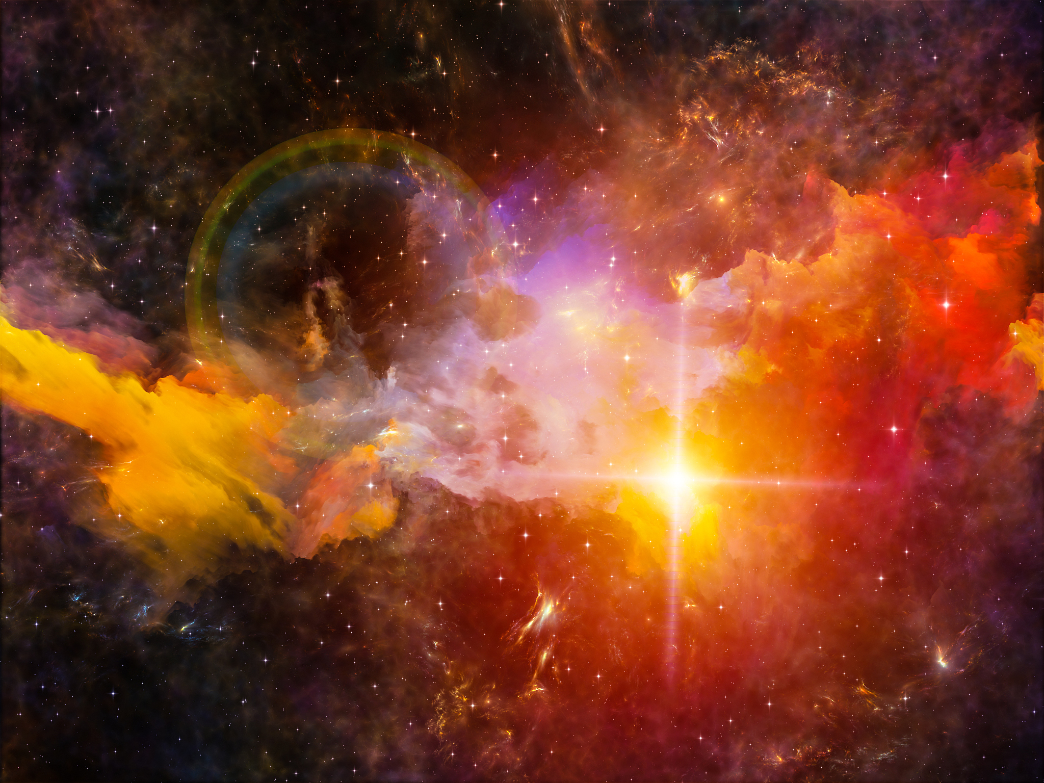 nebula backdrop