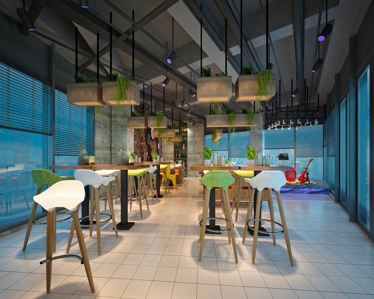 餐饮空间色彩设计参考文献：提升空间氛围的色彩搭配技巧