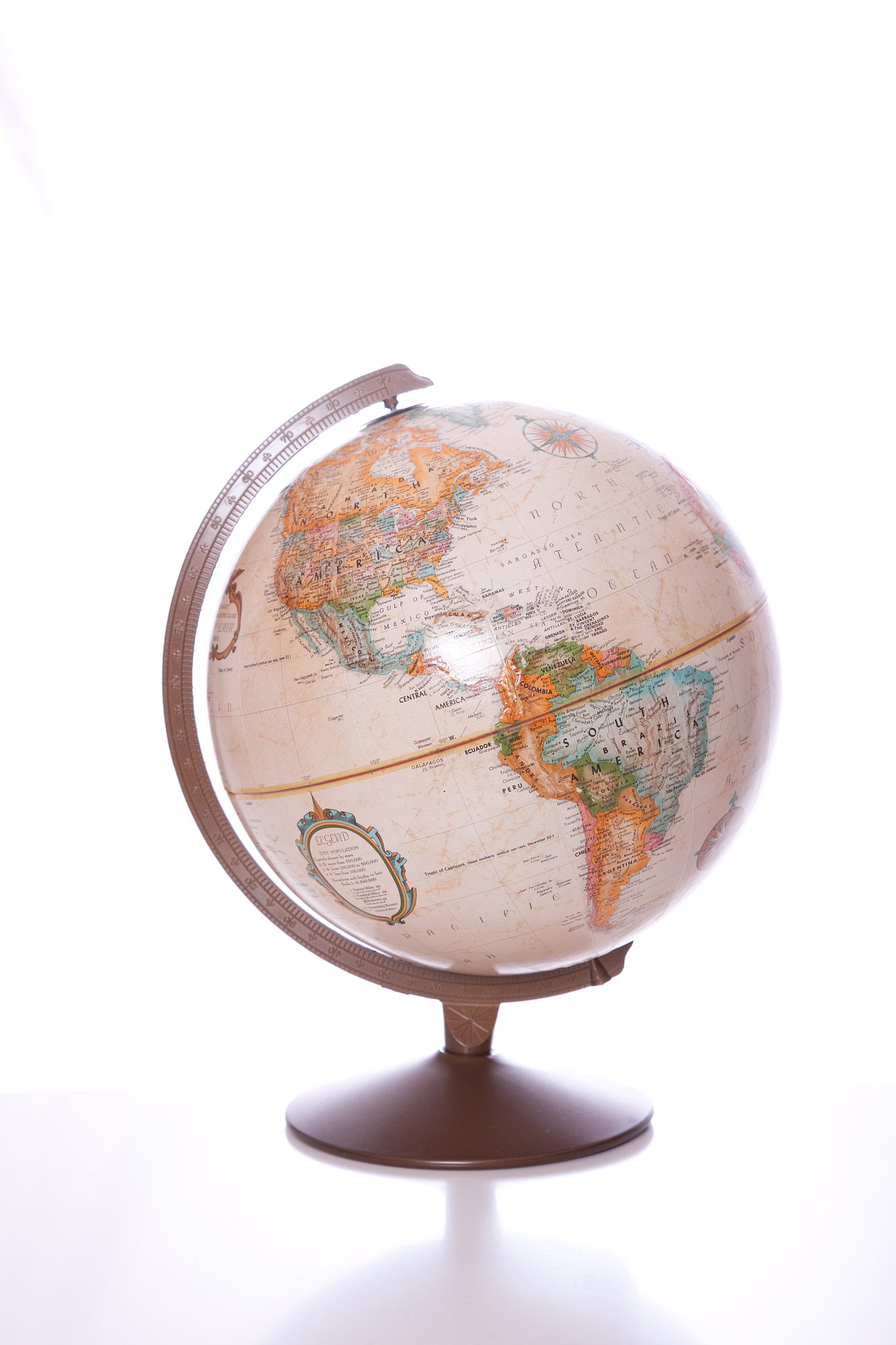 antique globe