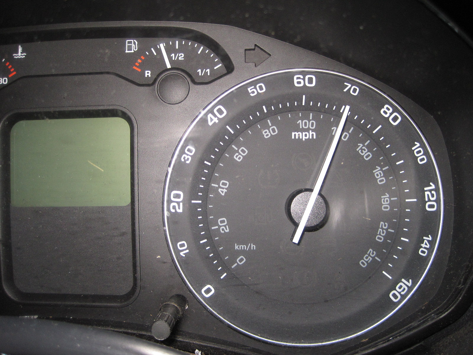 seventy mph