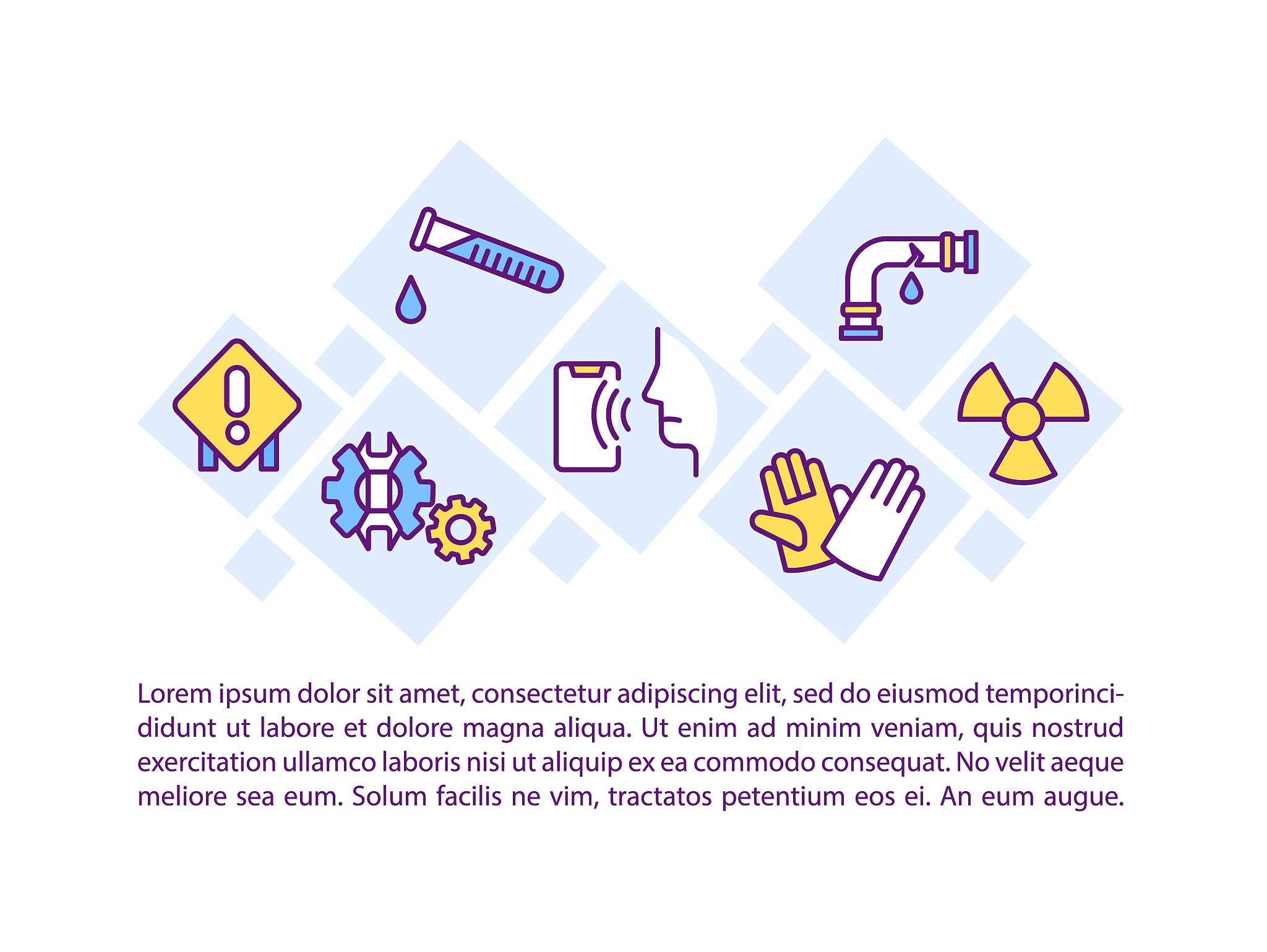 workplace wellbeing concept icon with text