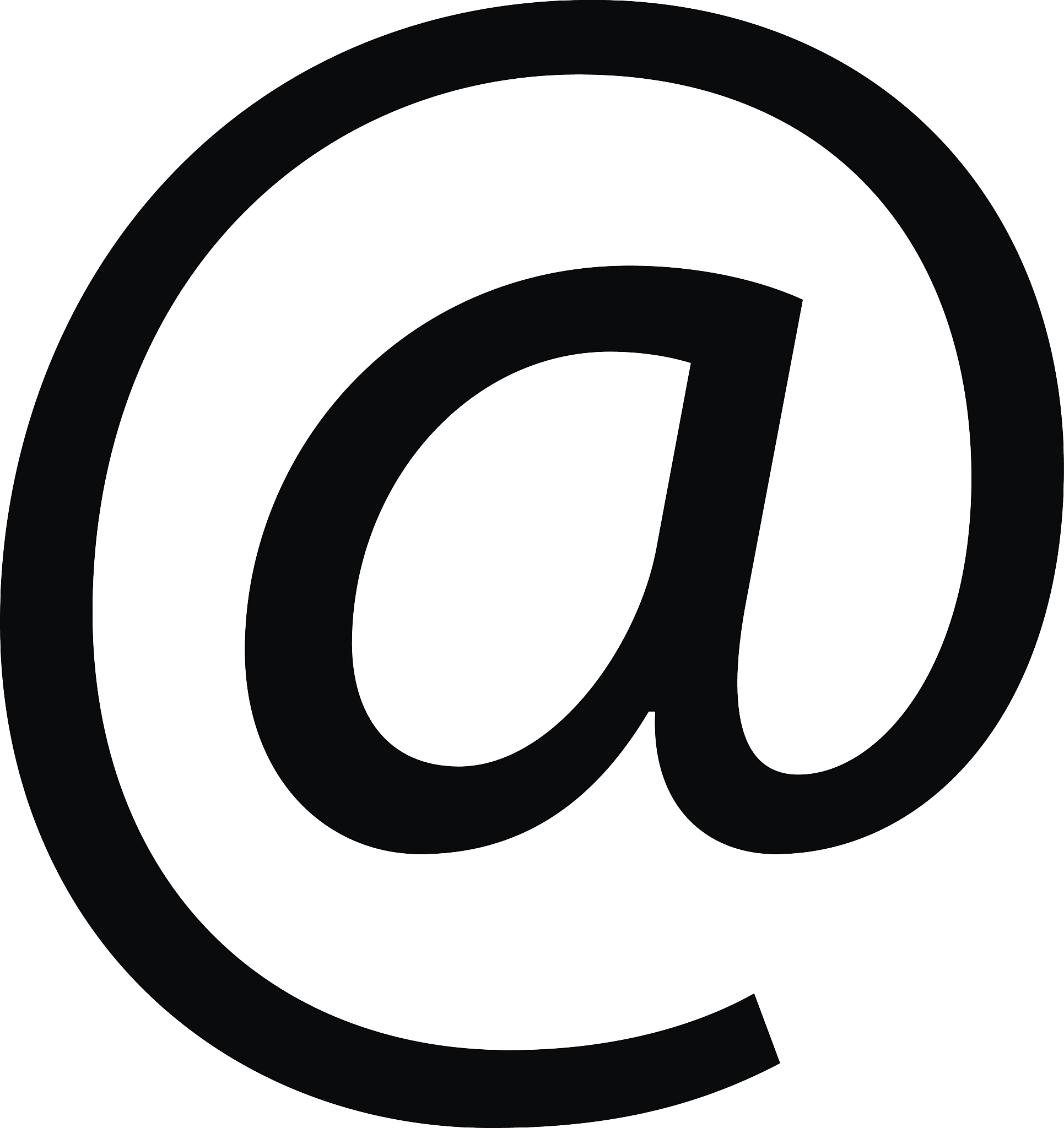 email web icon flat design style. email web sign.