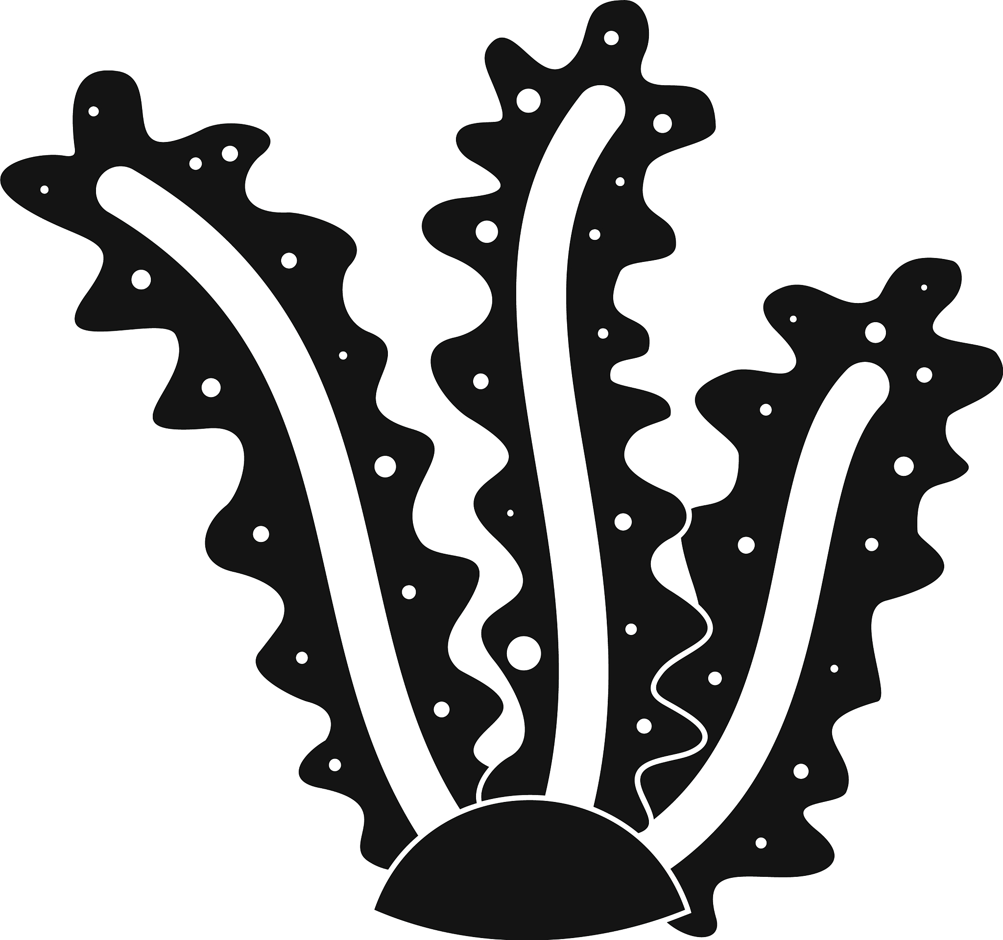 seaweed icon simple style