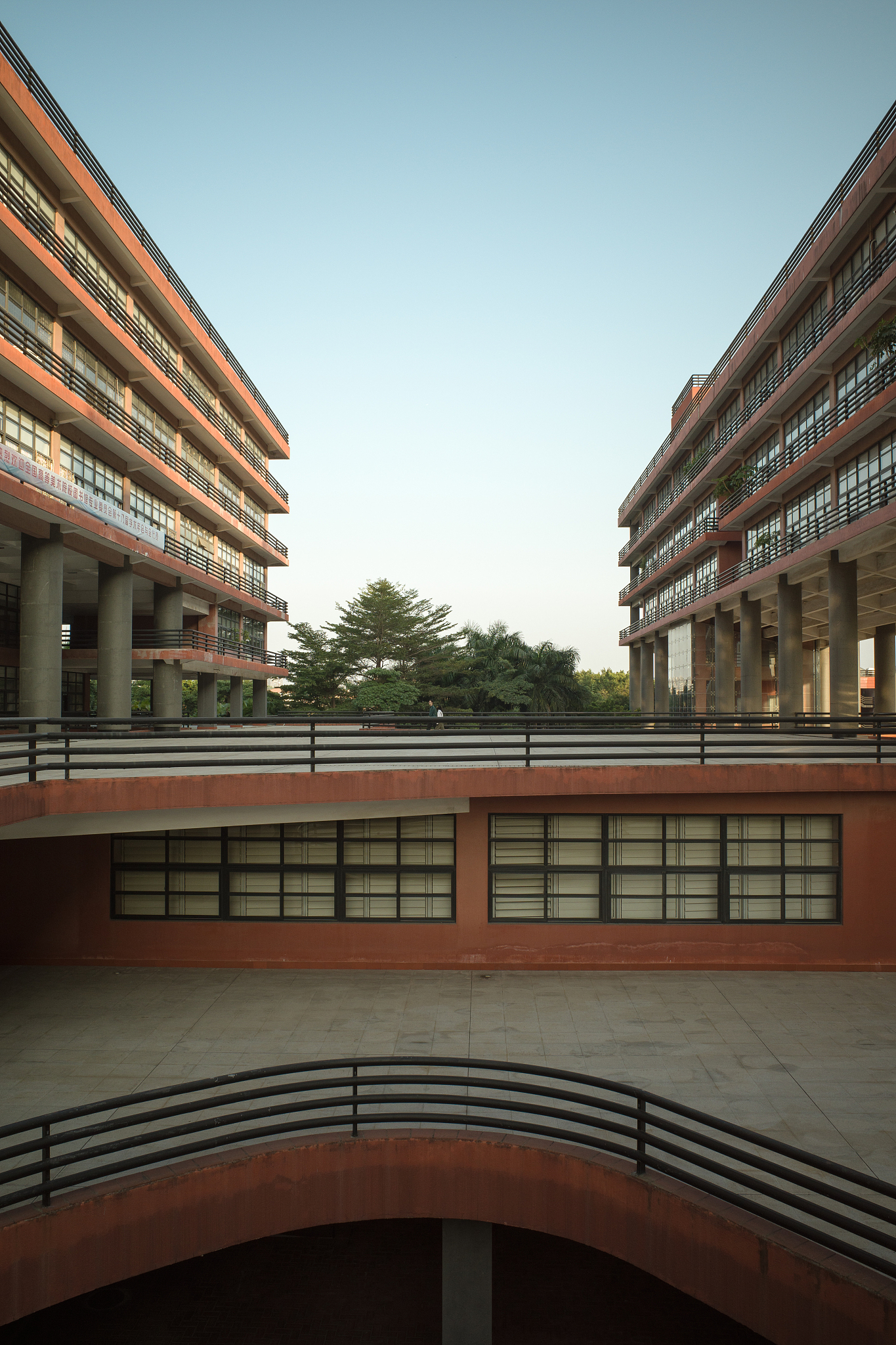 校园,走廊