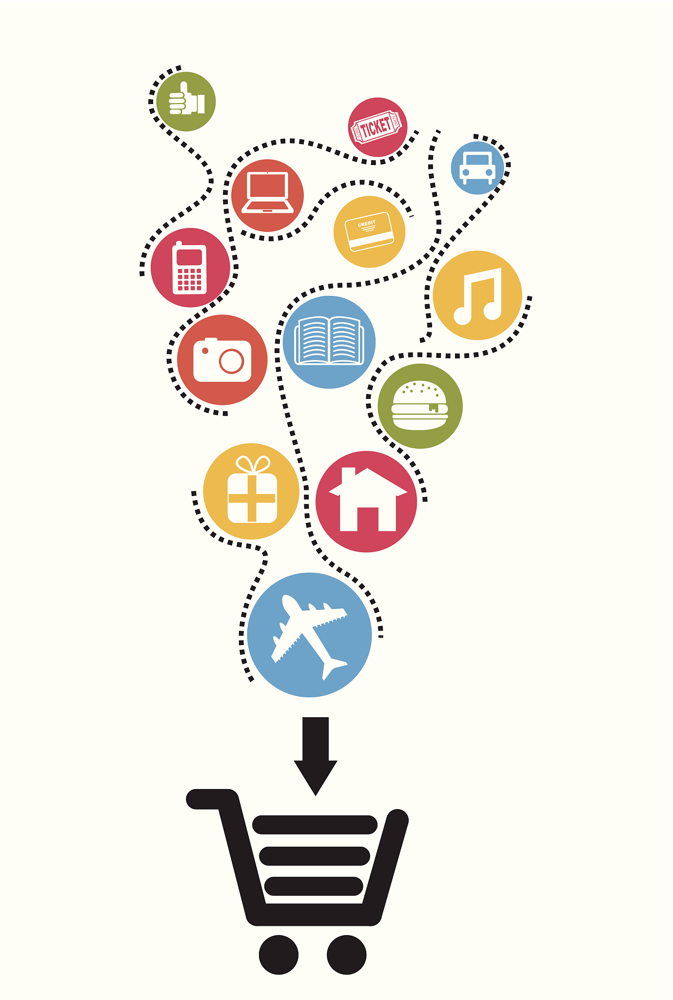 shopping design - vector illustration