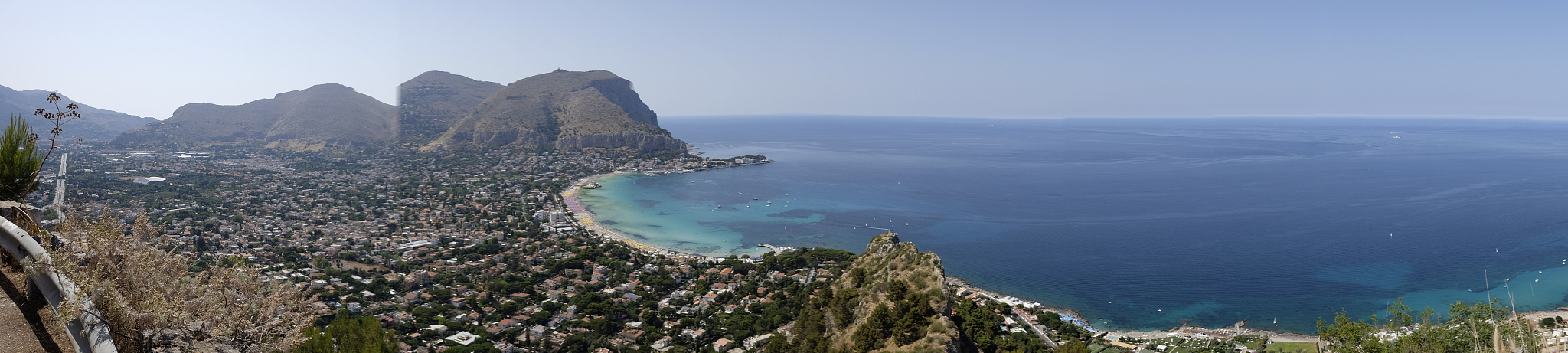 the beach of mondello