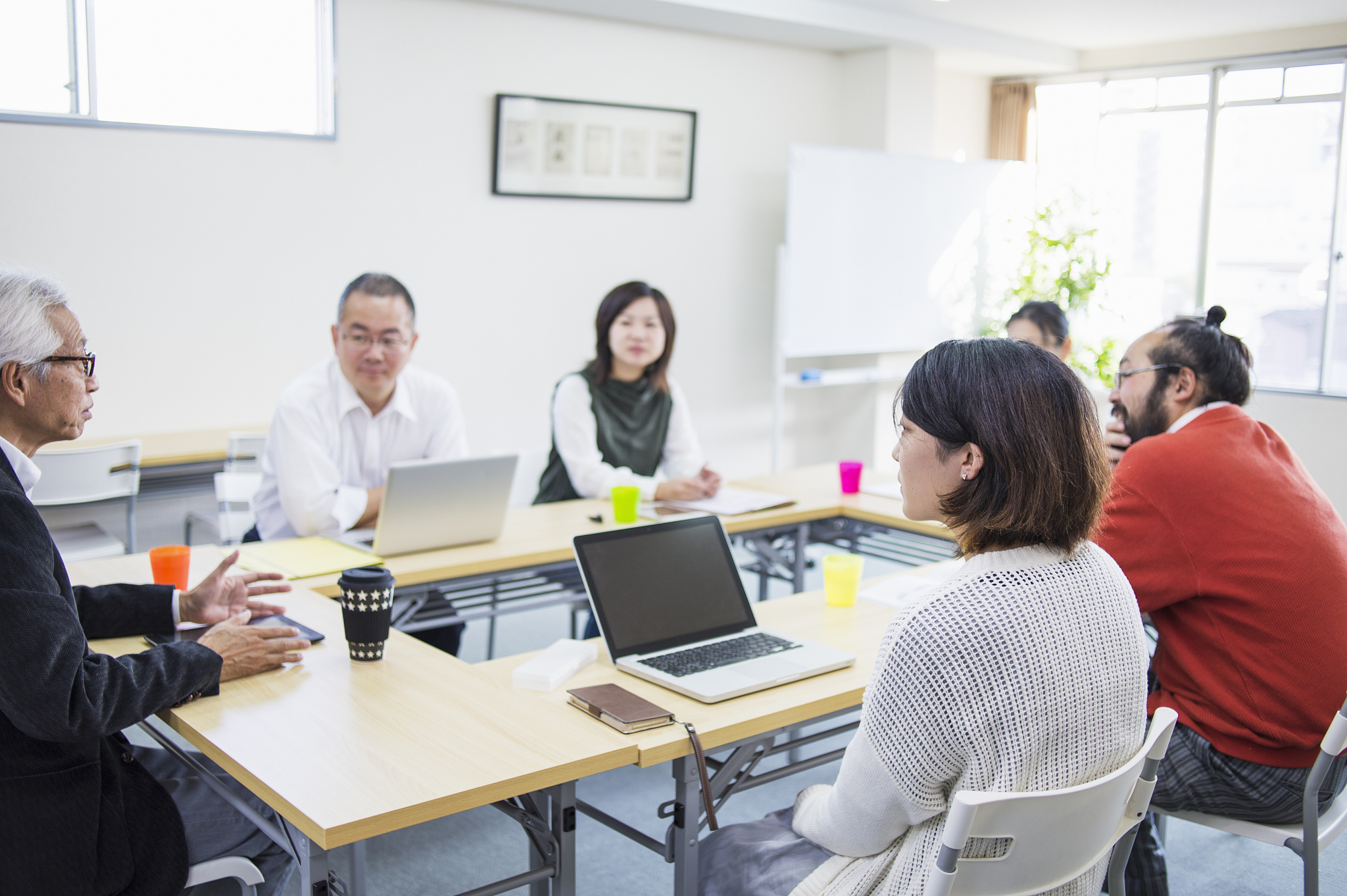 business team meeting at office