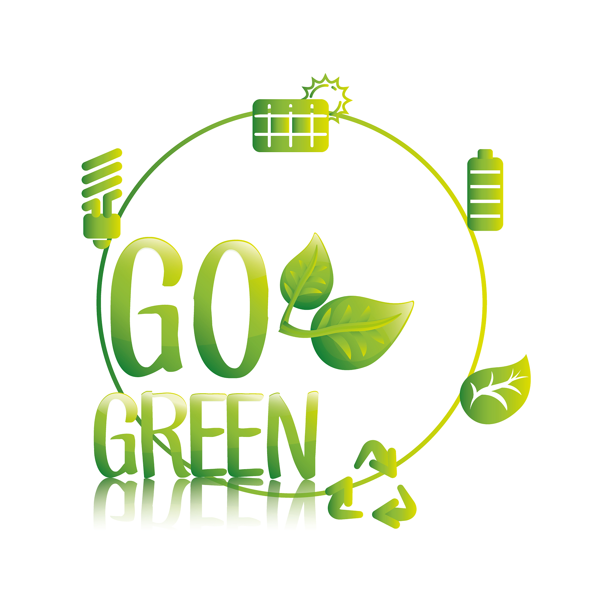 go green eco save resources