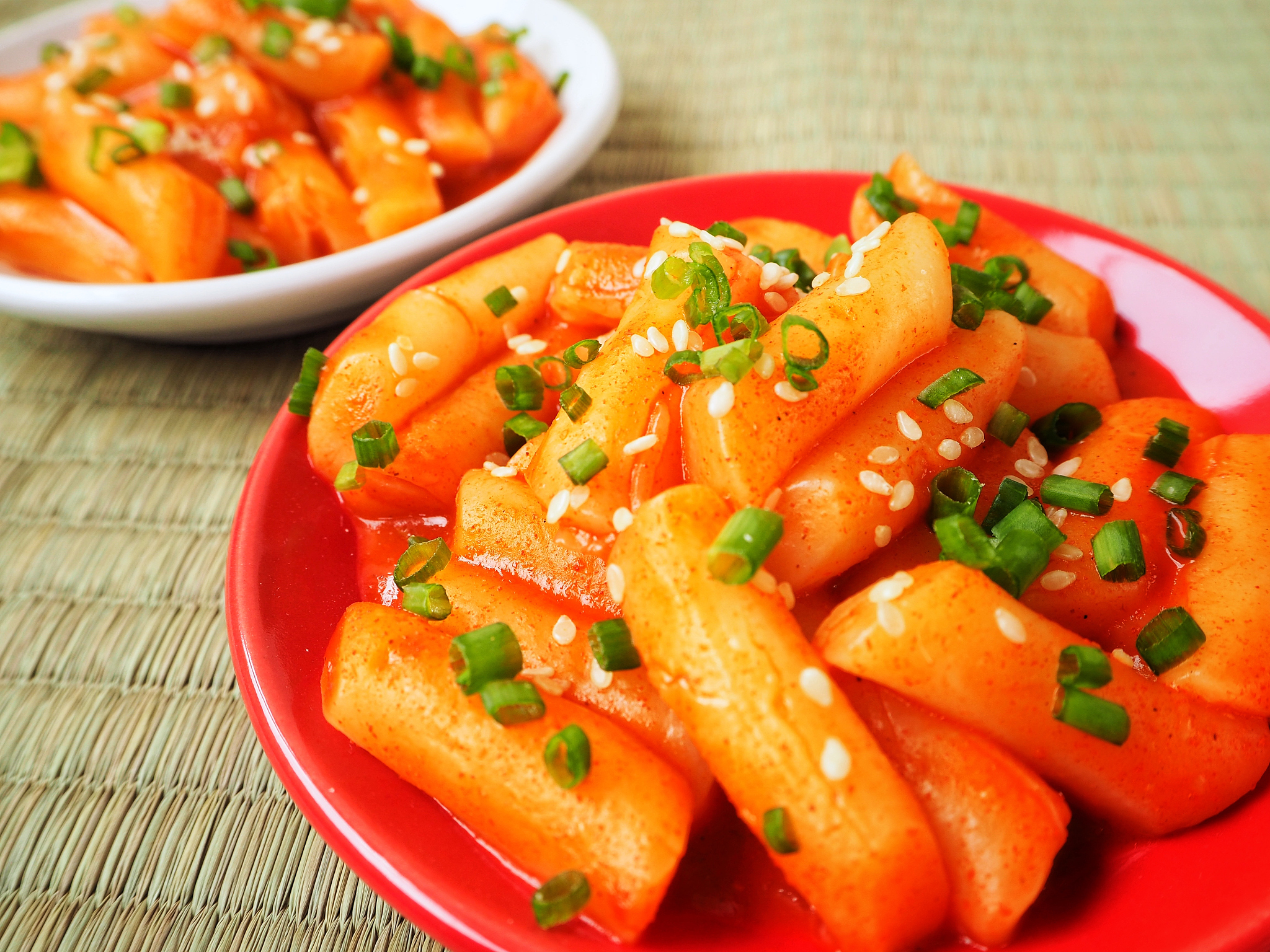 rice cake korean food