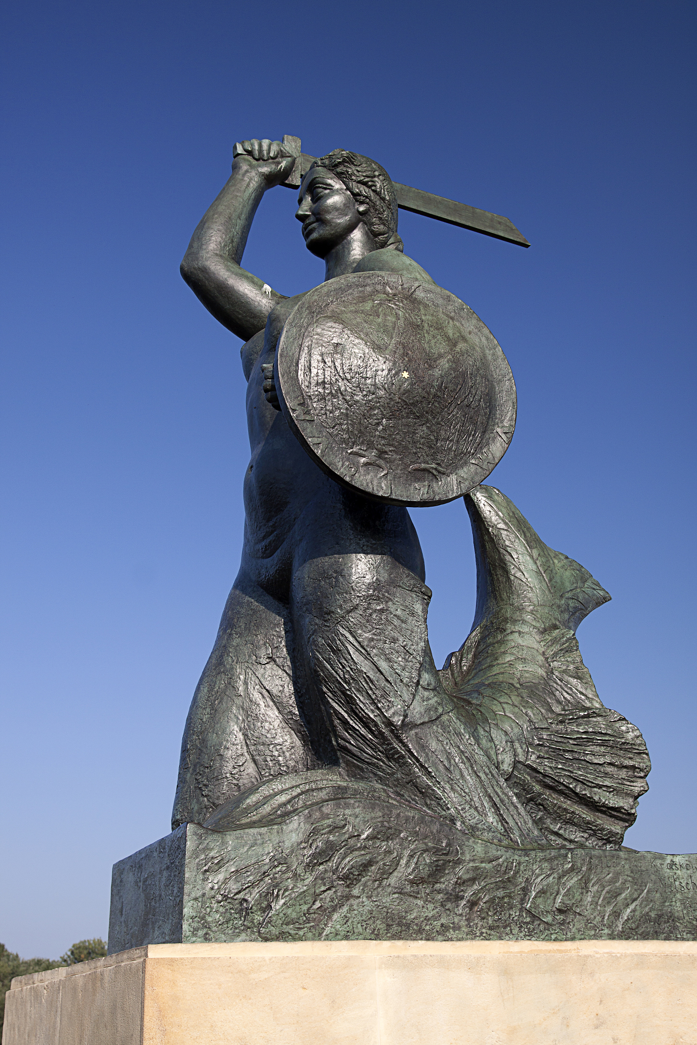warsaw symbol - mermaid monument