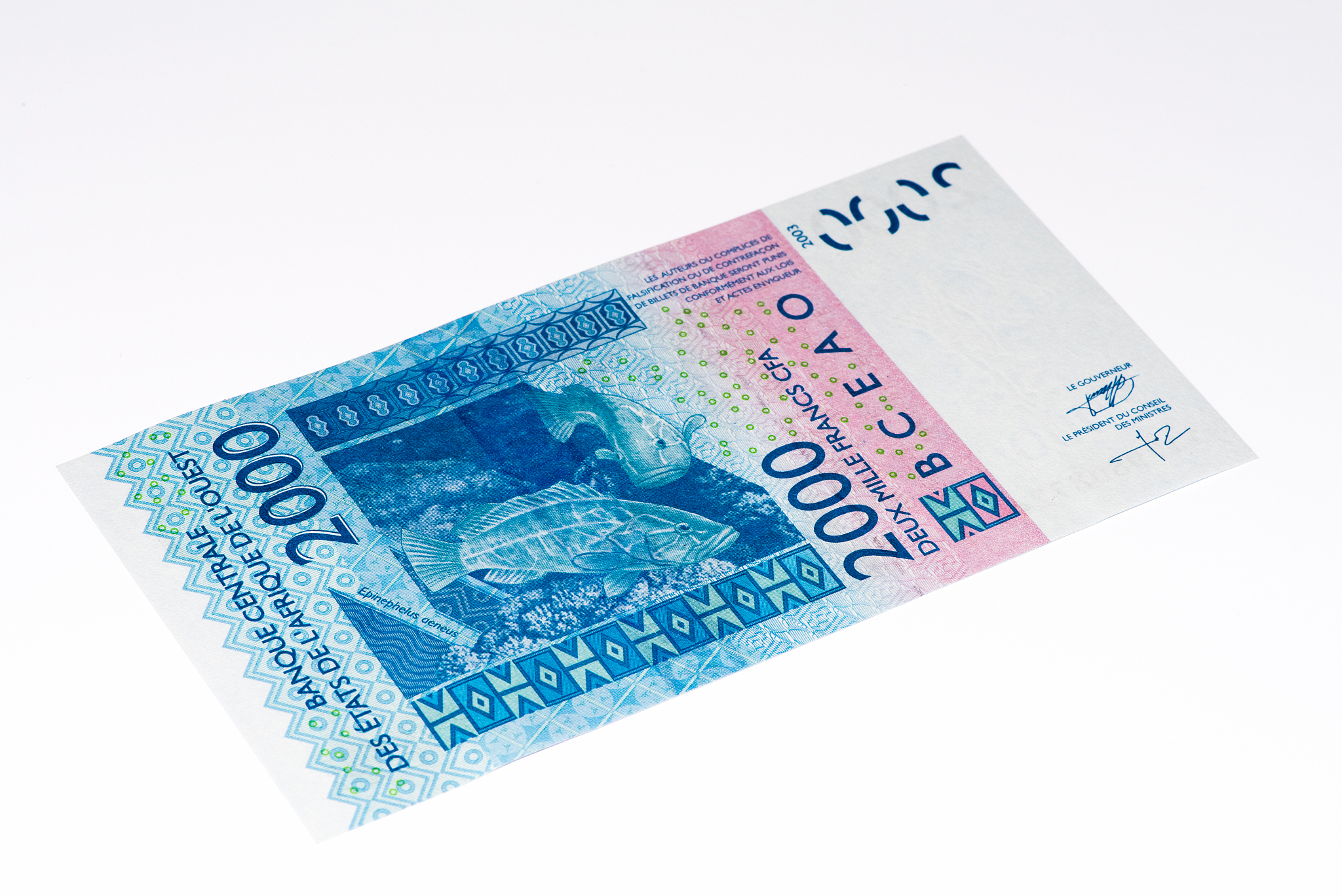currancy banknote of africa