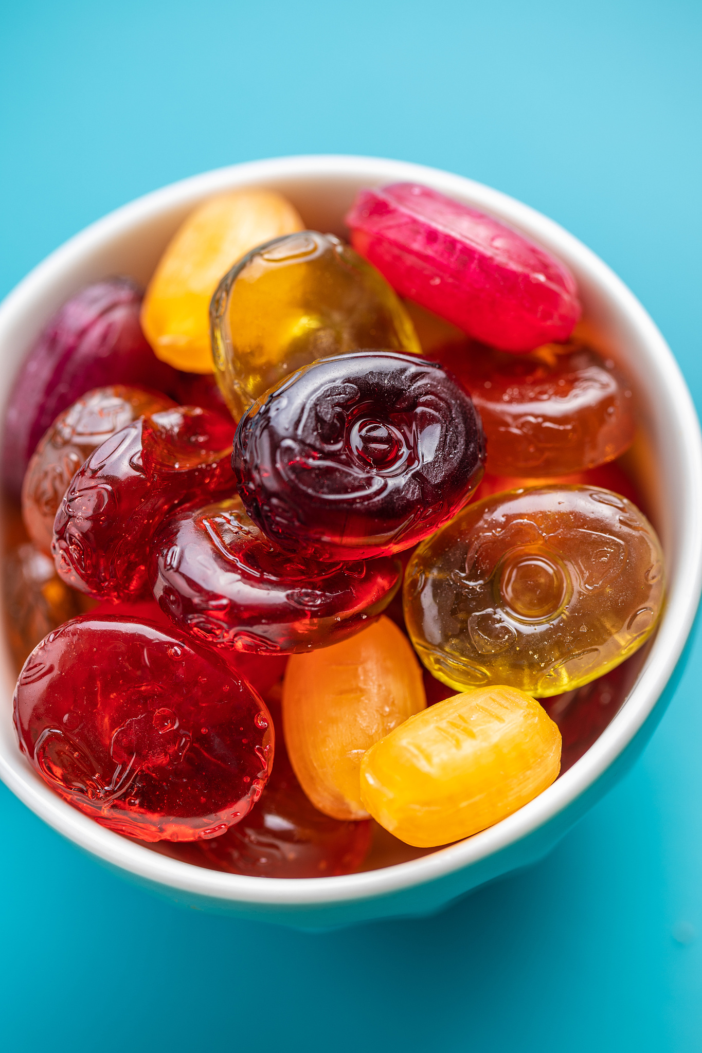 sweet colorful candies.