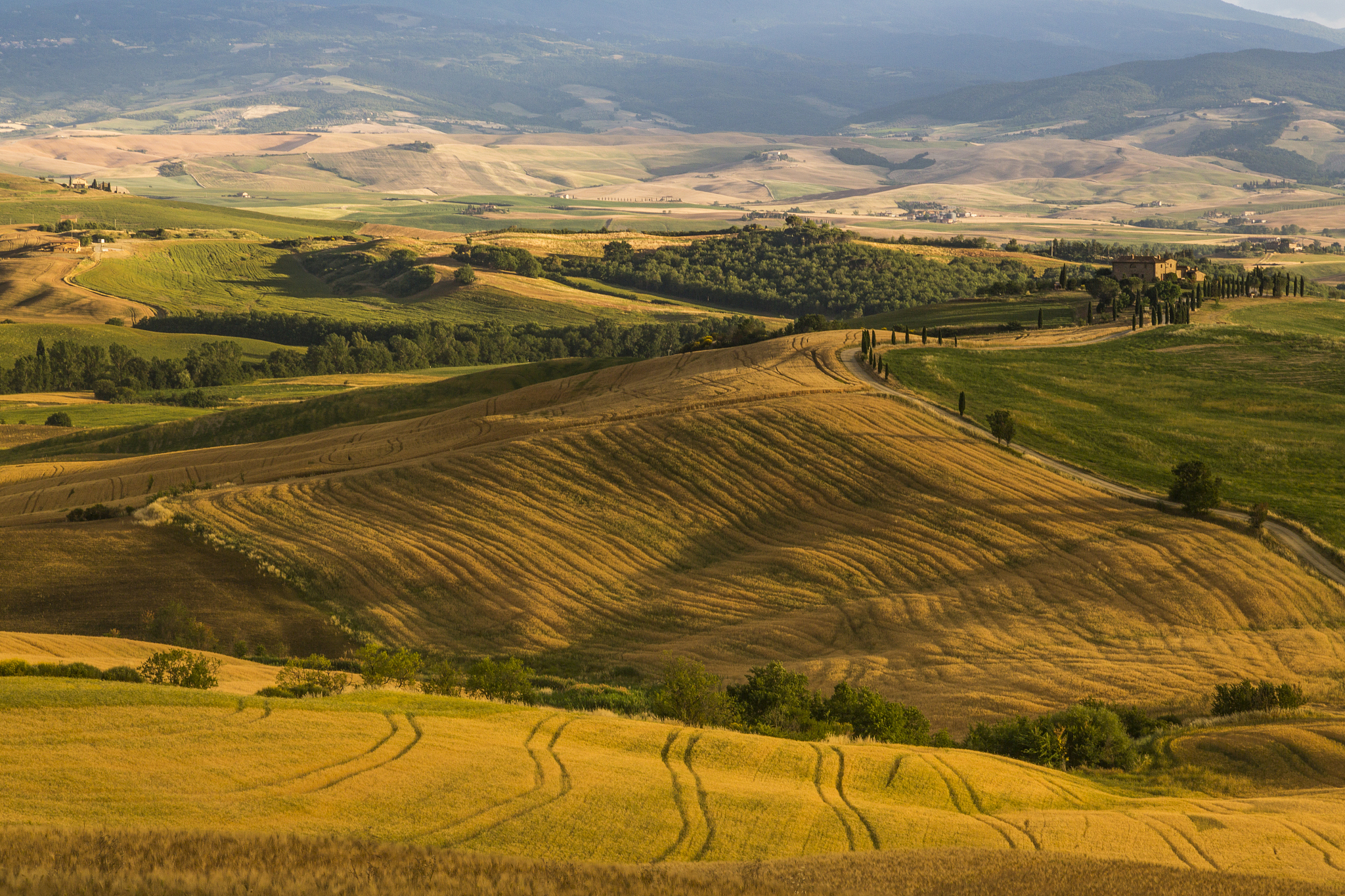 landscapes of tuscany, italy