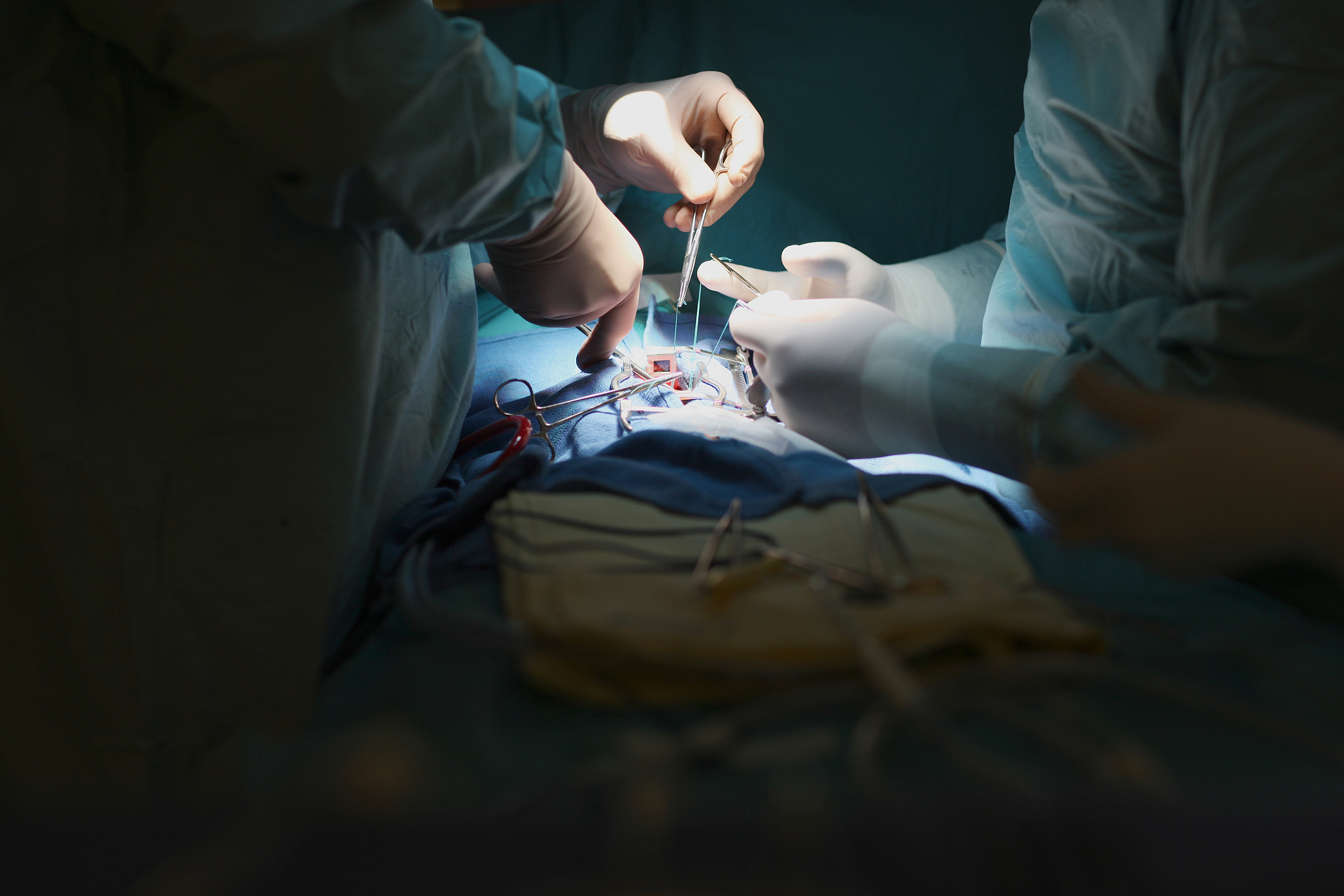 surgery at the clinic