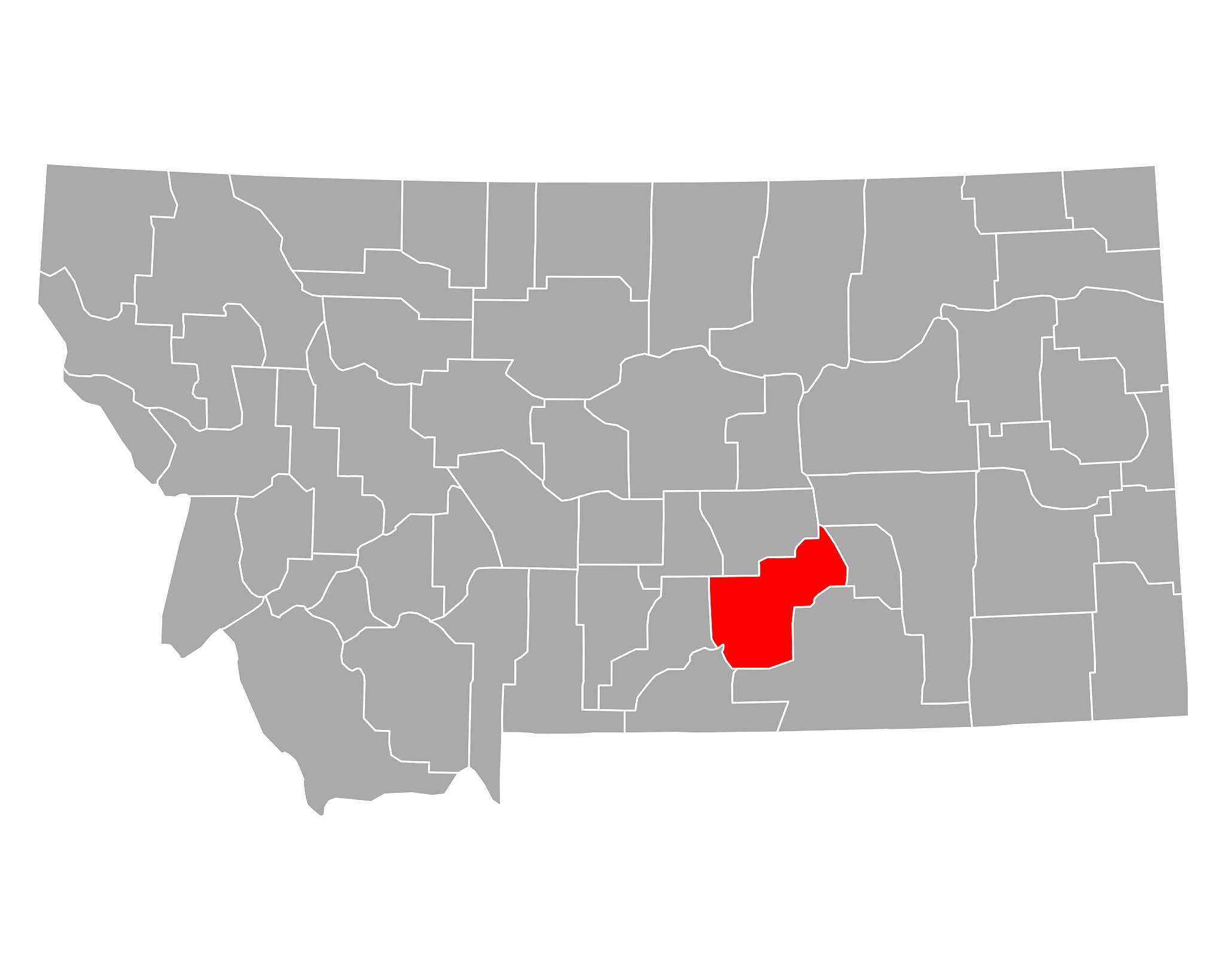 map of yellowstone in montana
