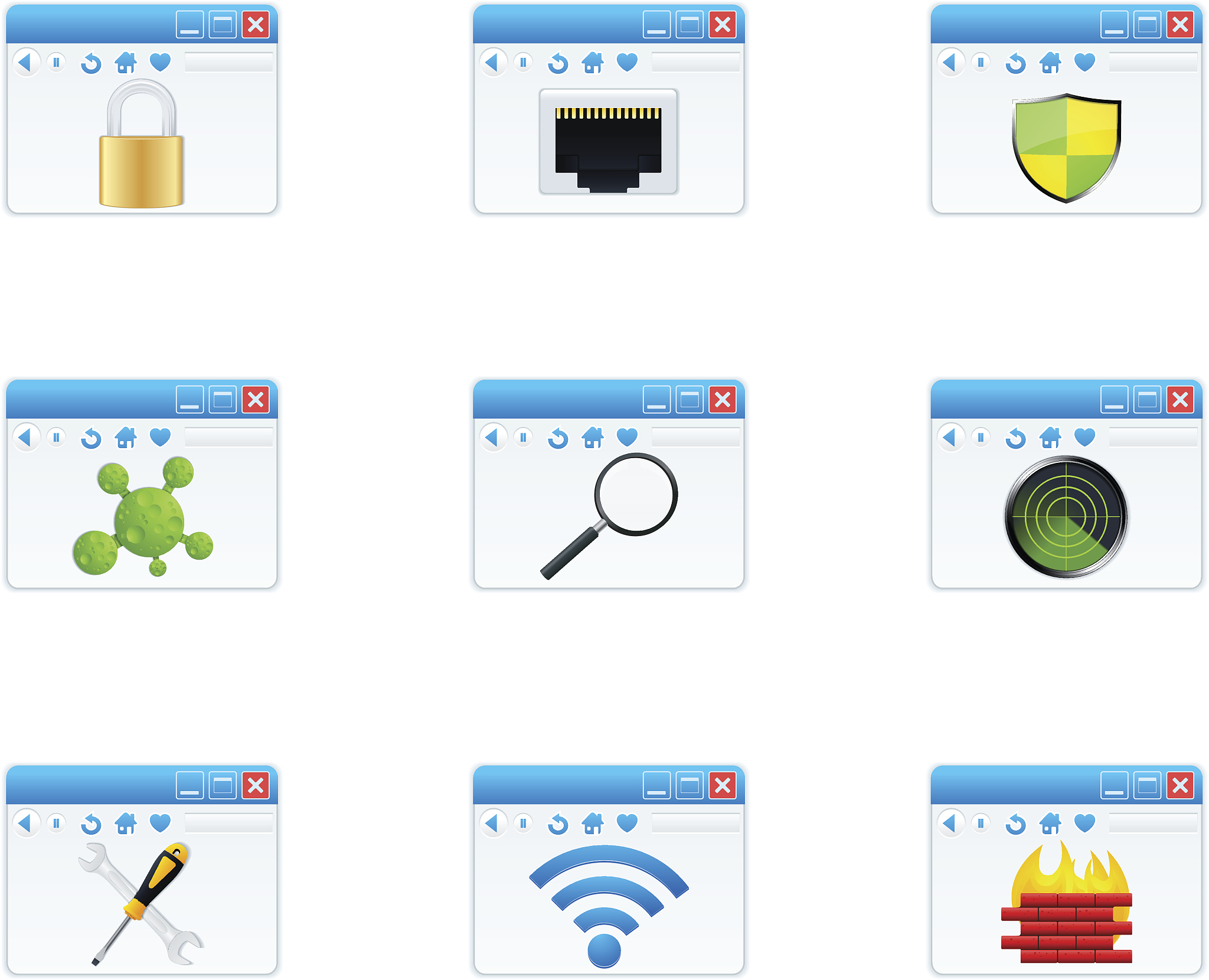 web icons