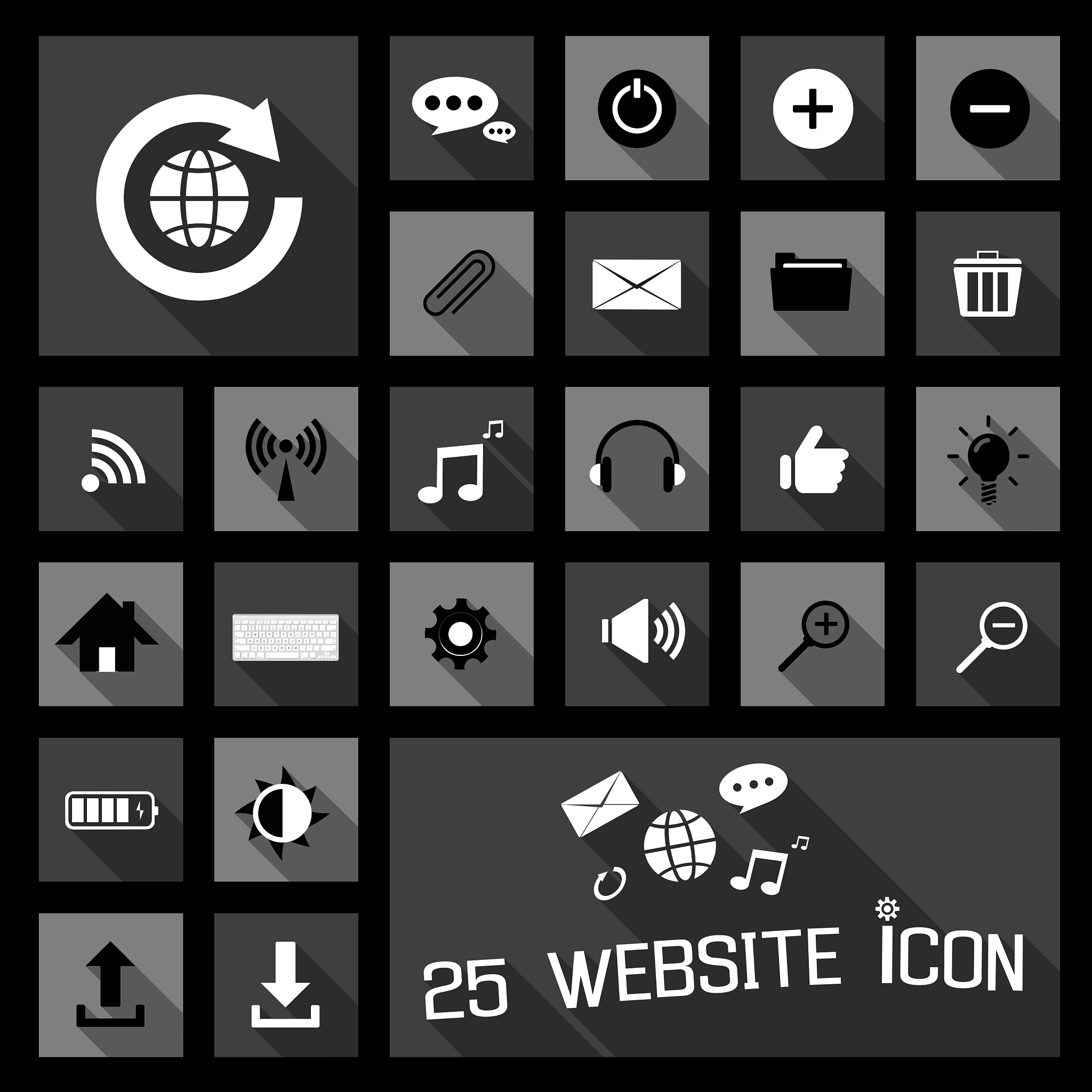 website icons concepts