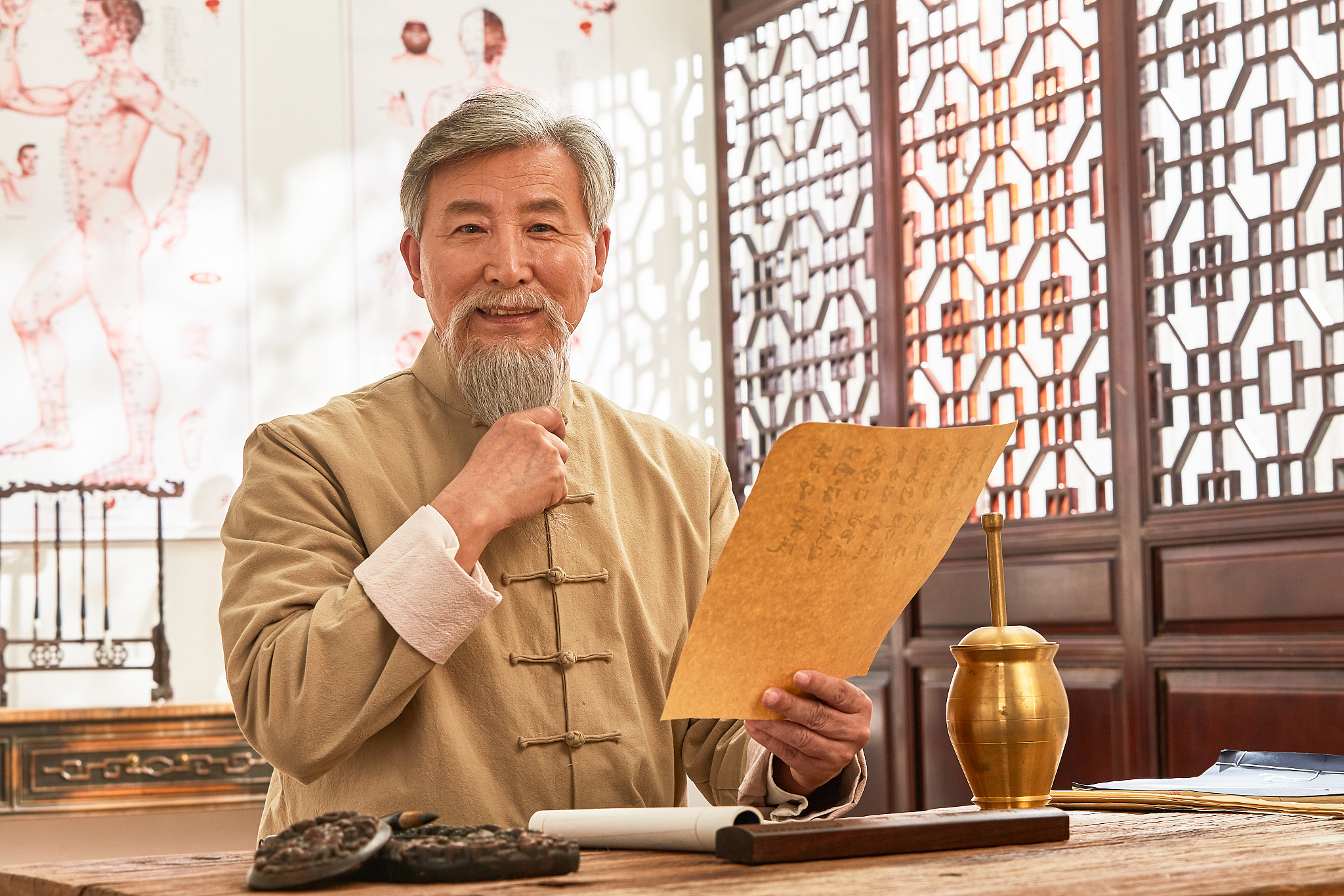 马烈光教授“杏林大讲堂”讲授养生之道，助你健康长寿