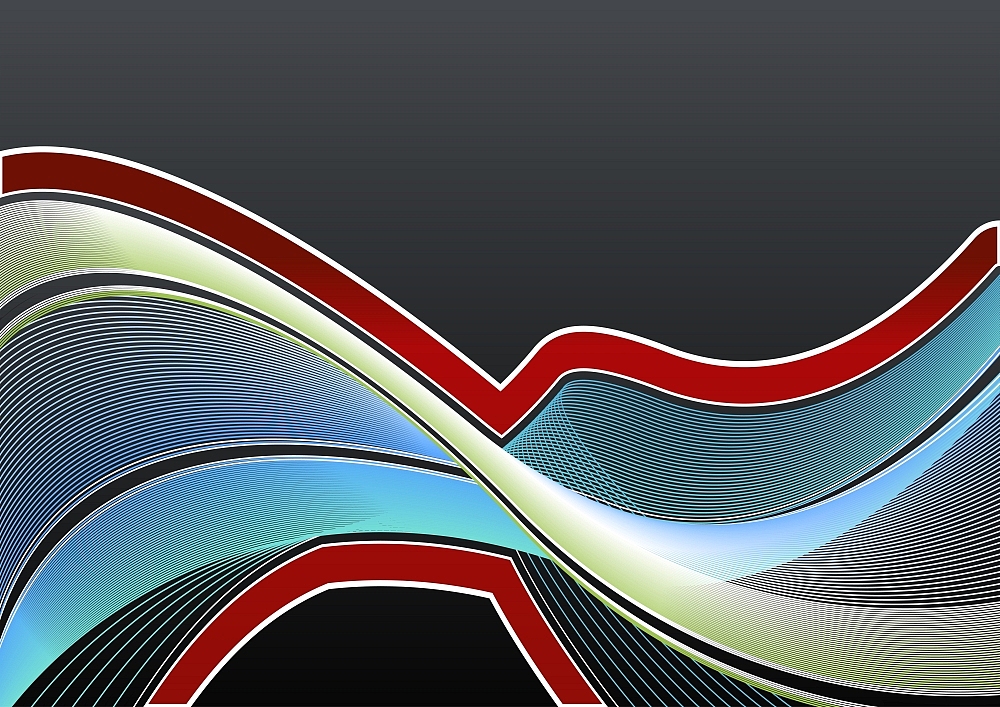 vector illustration of a highly detailed modern lined art backgr