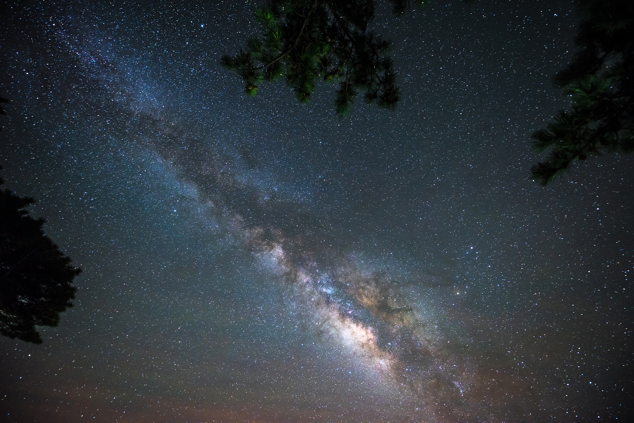黄山星空