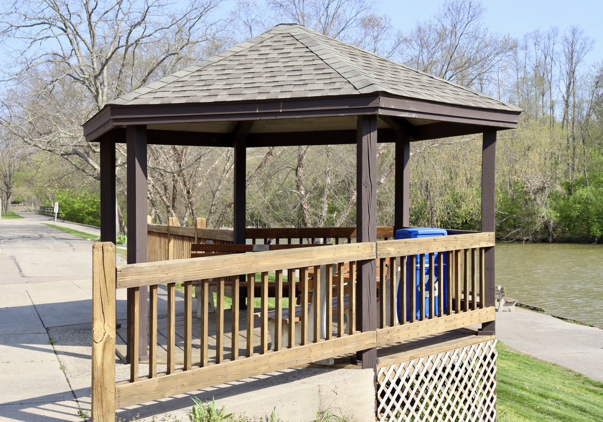 正在装电动凉亭的文案