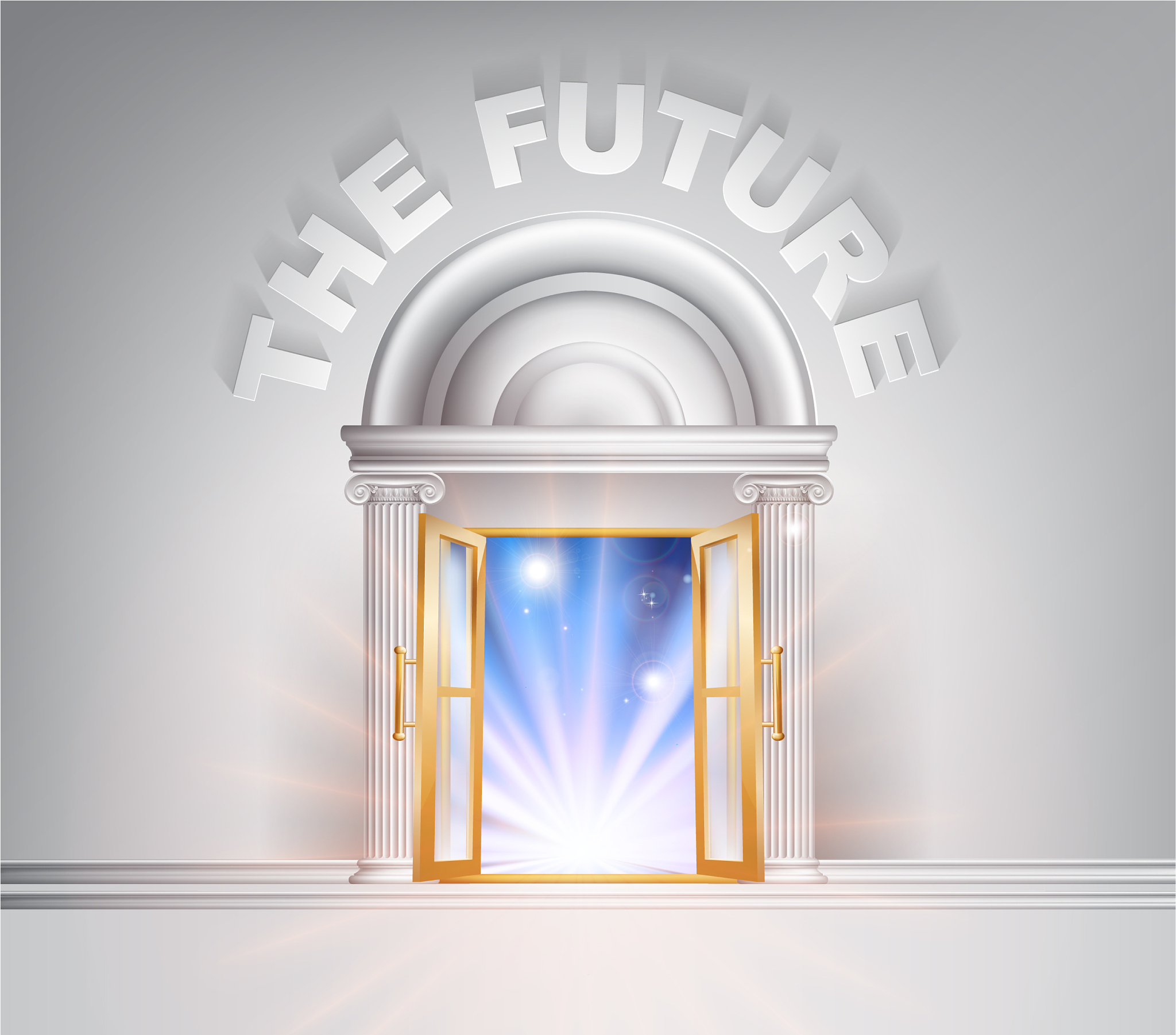 door to the future