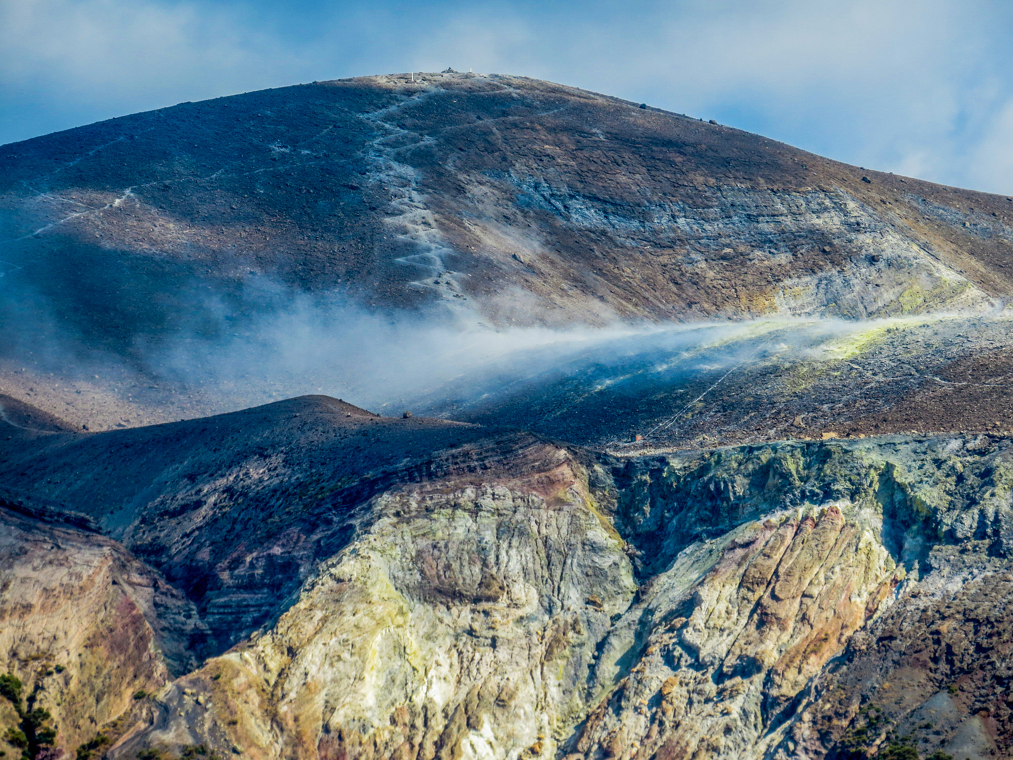 vulcano, aeolian islands, sicily, italy
