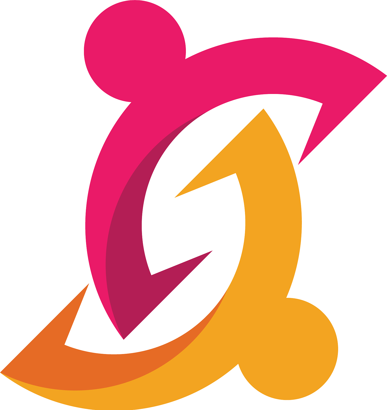 adoption and community care logo template icon