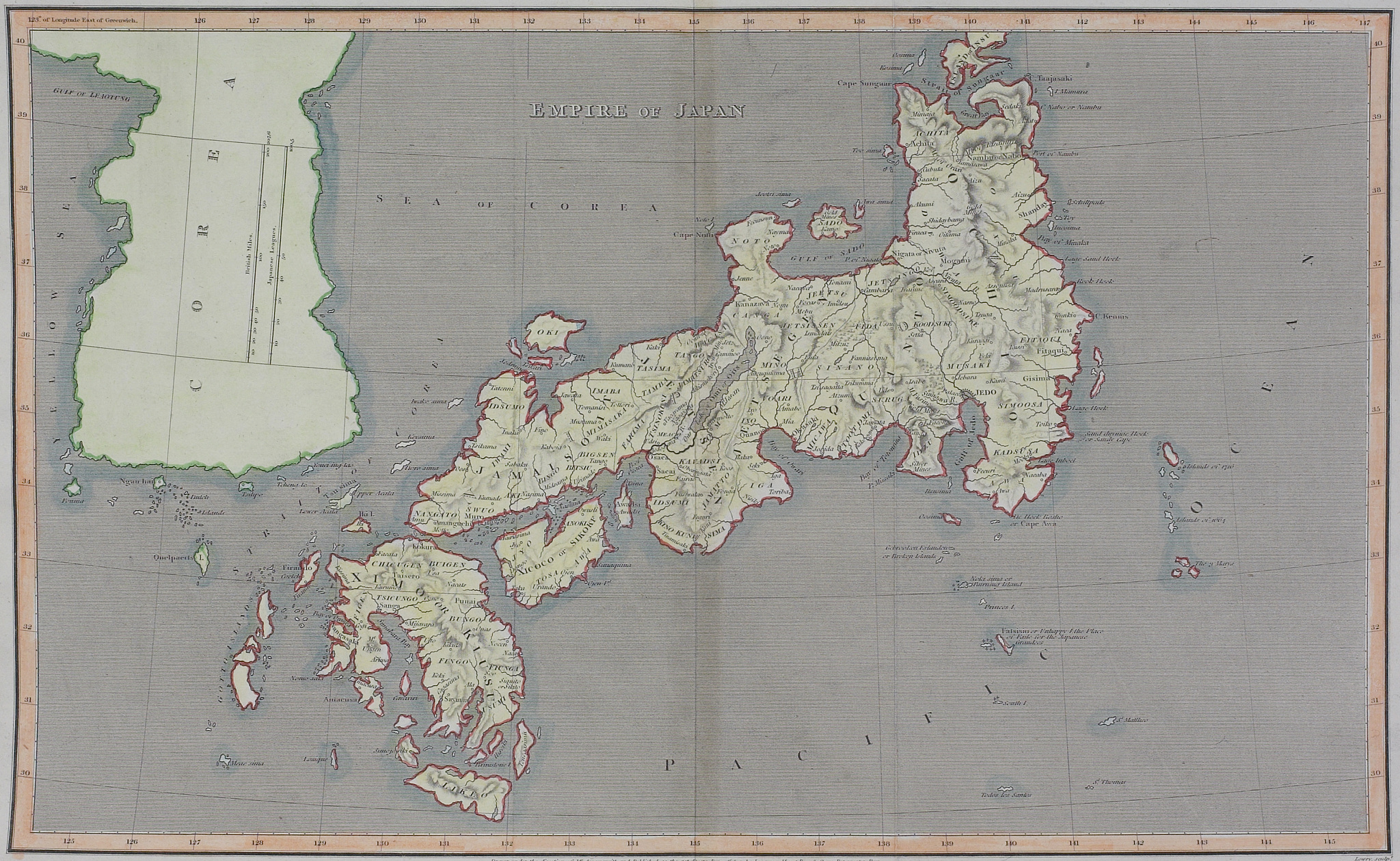 map of japan