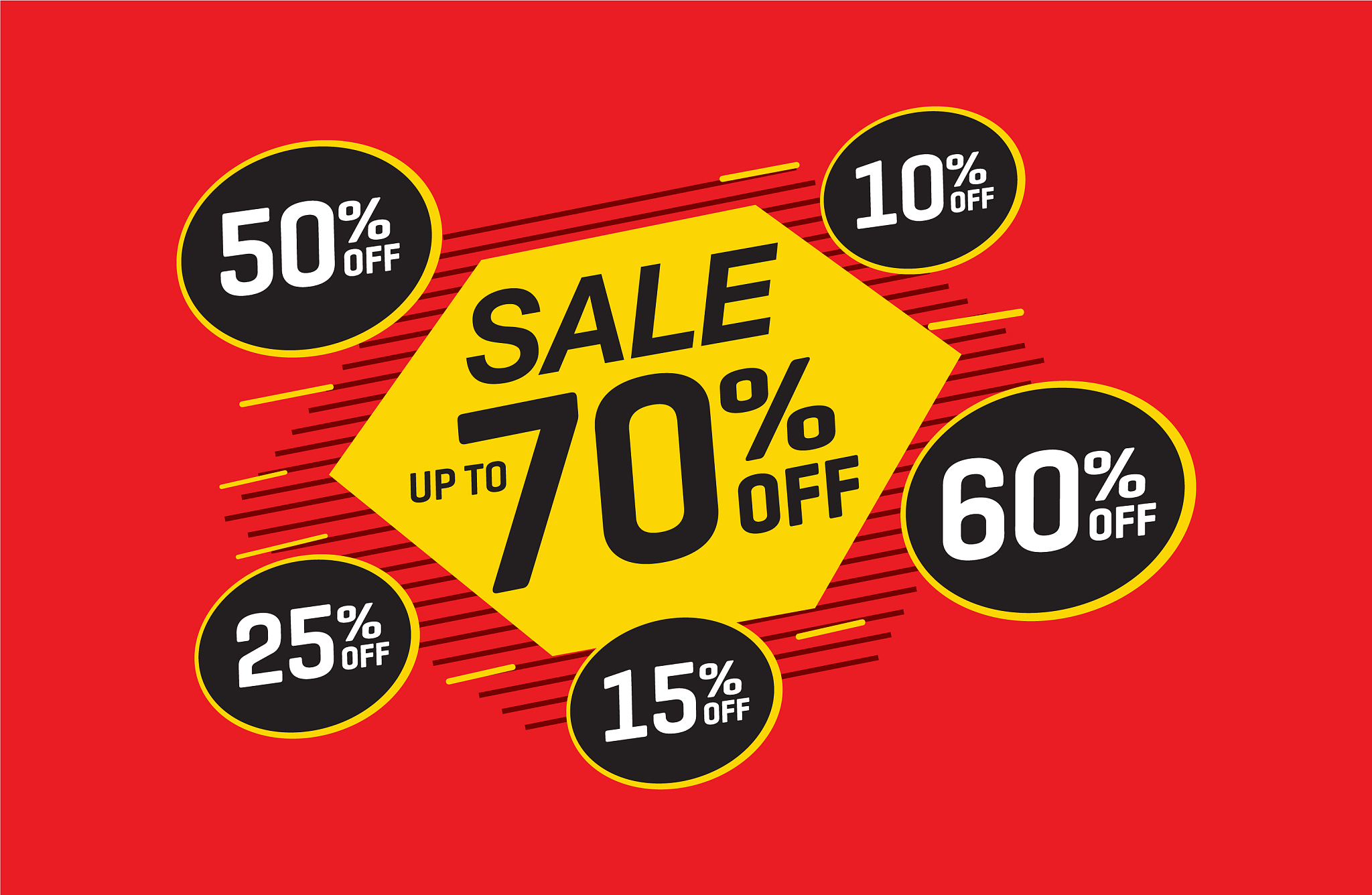 sale banner template design