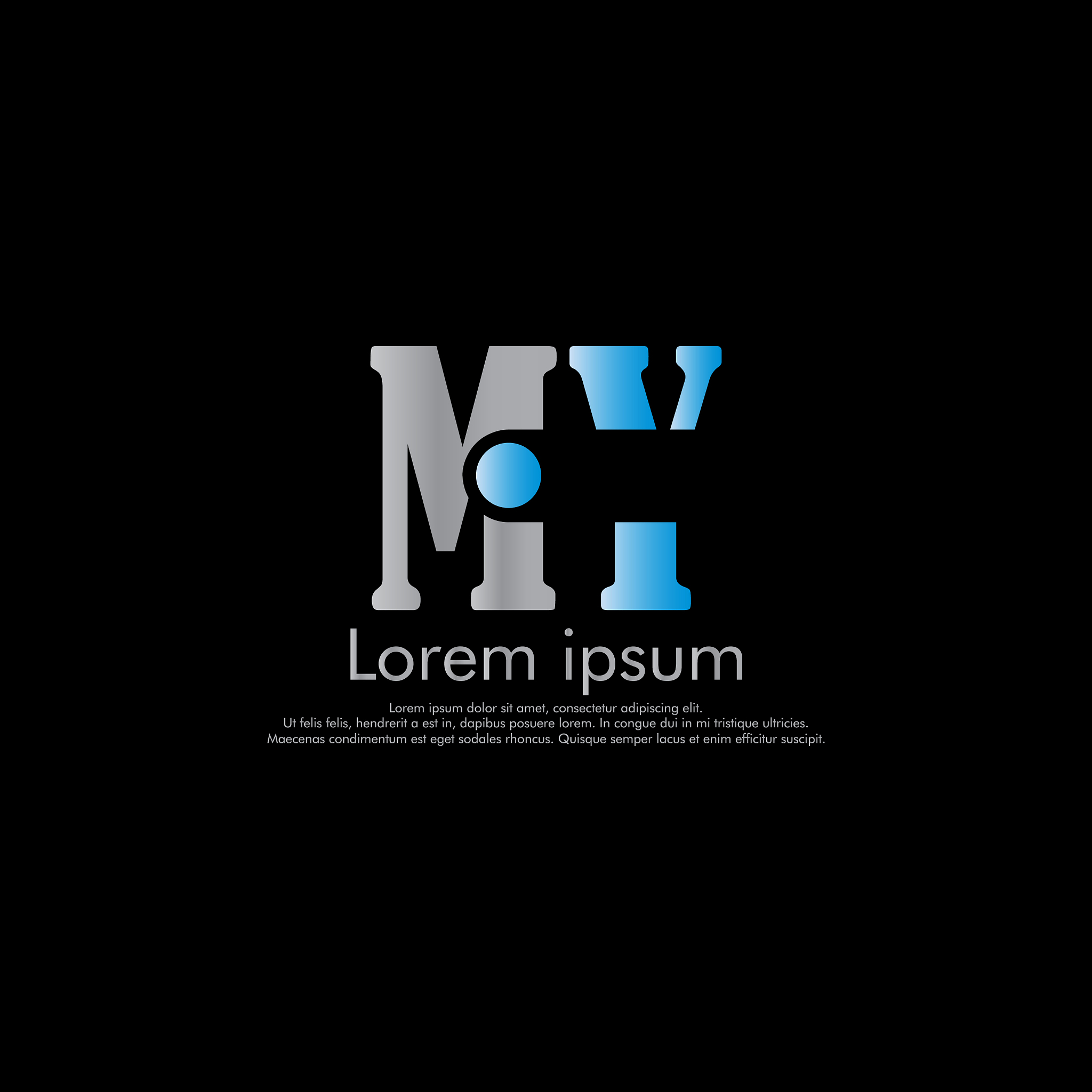 m y my initial abstract logo concept