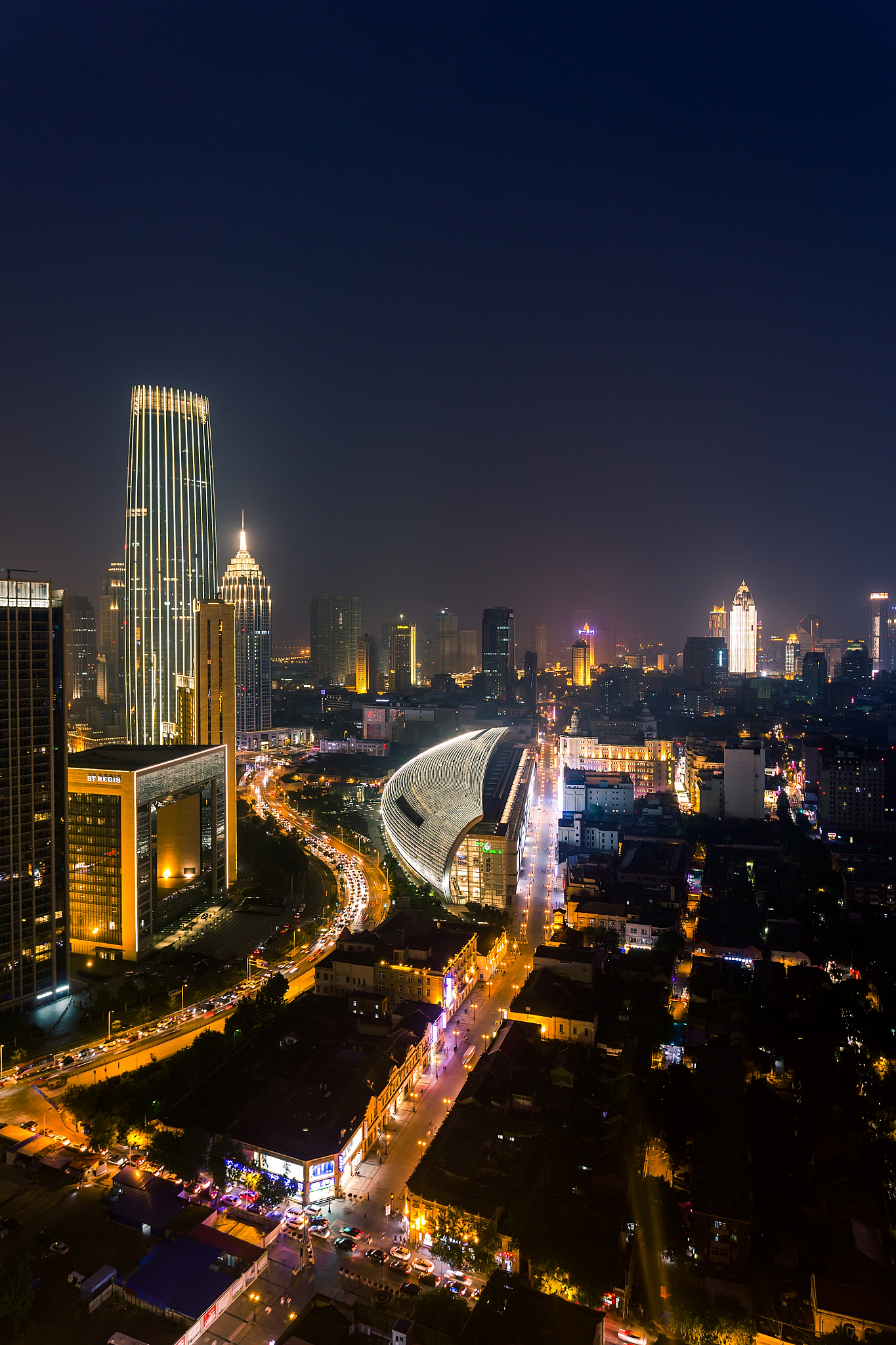 tianjin at night
