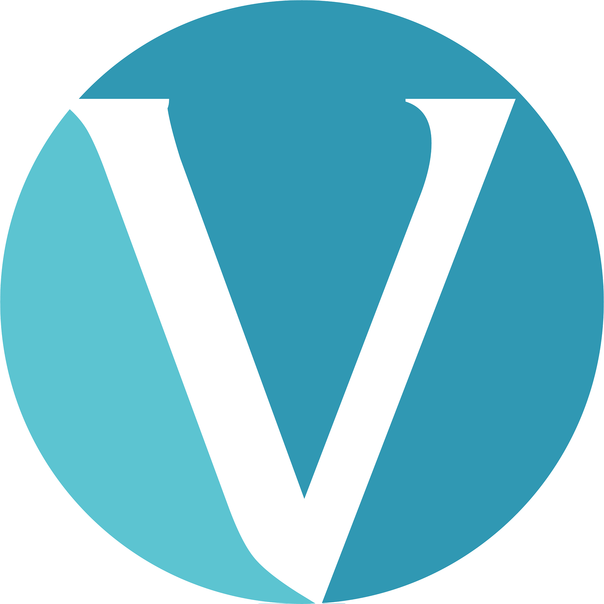 modern solution letter v
