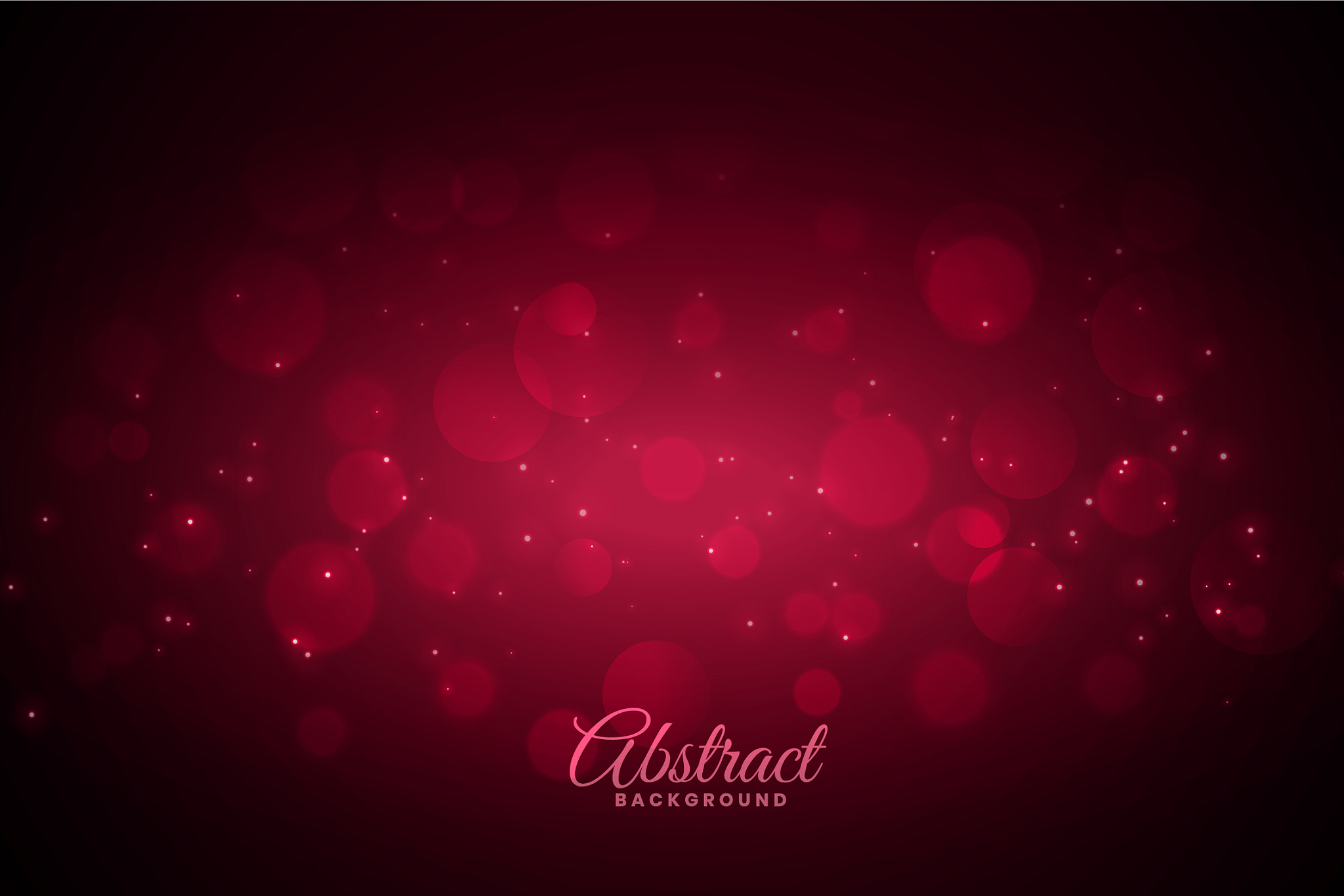 red bokeh background with sparkles