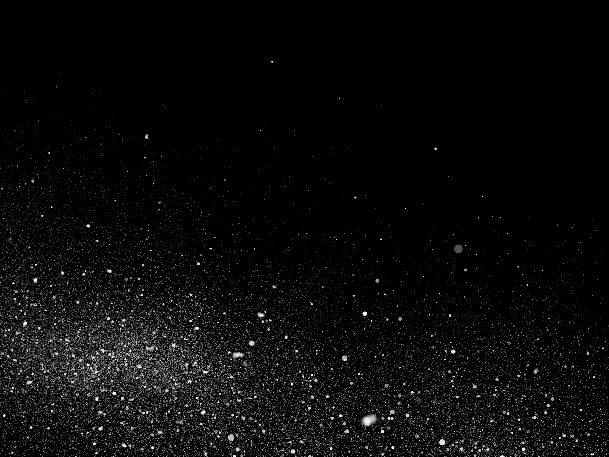 snow texture on black background for overlay