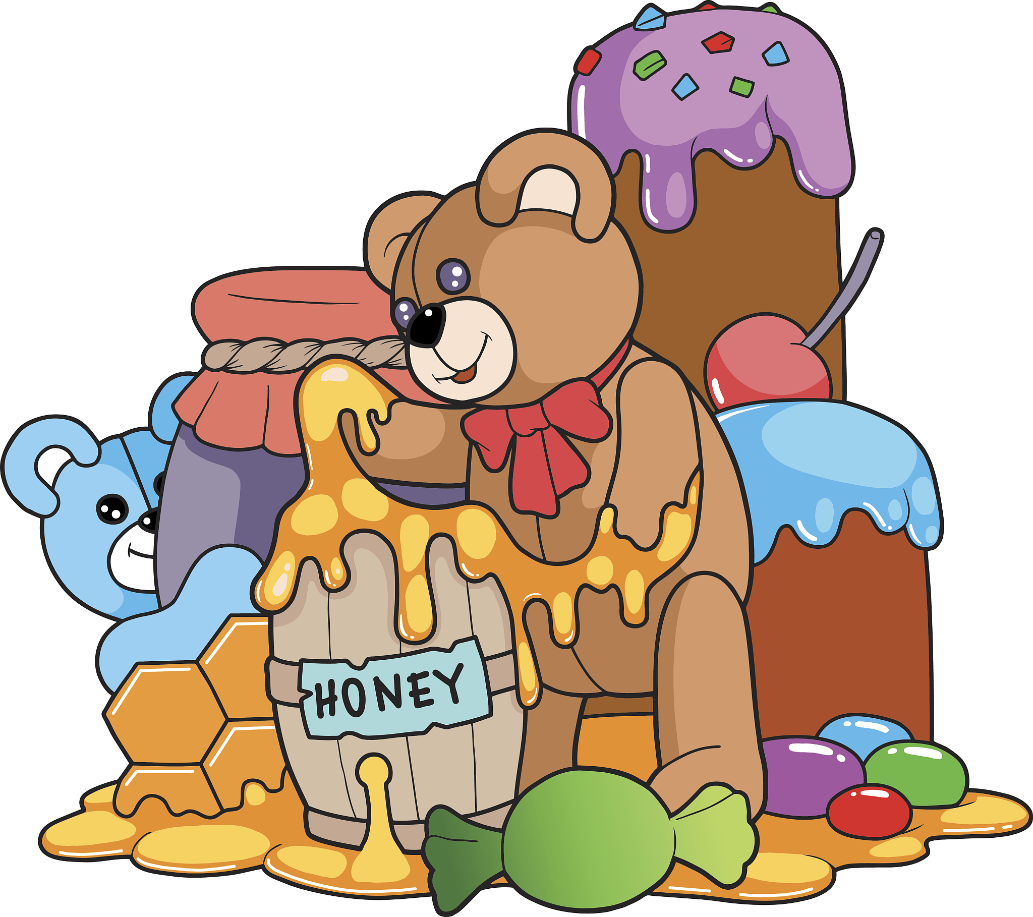 lyrics the gummy bear song