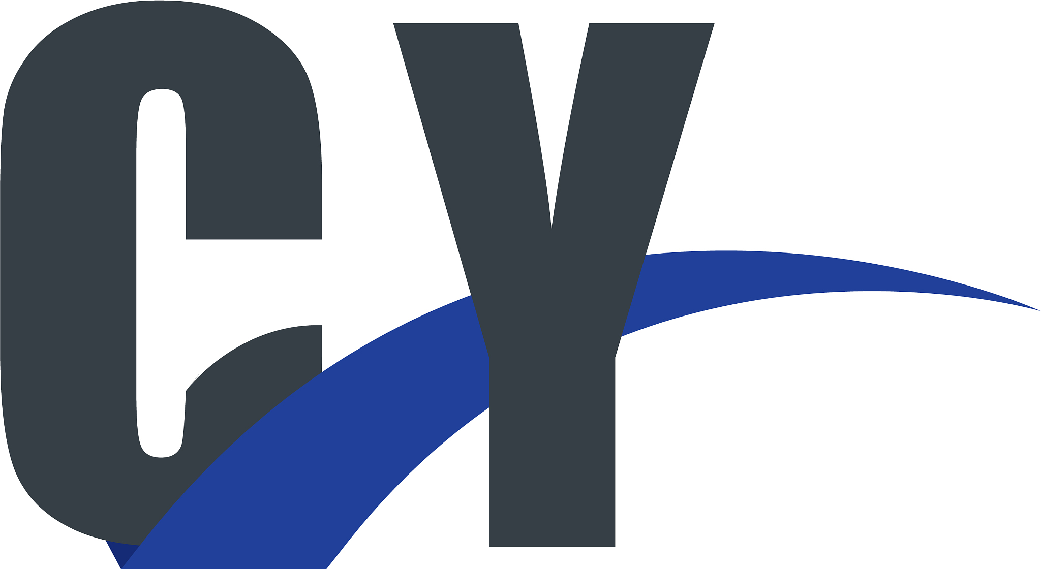 initial letter overlapping design logo