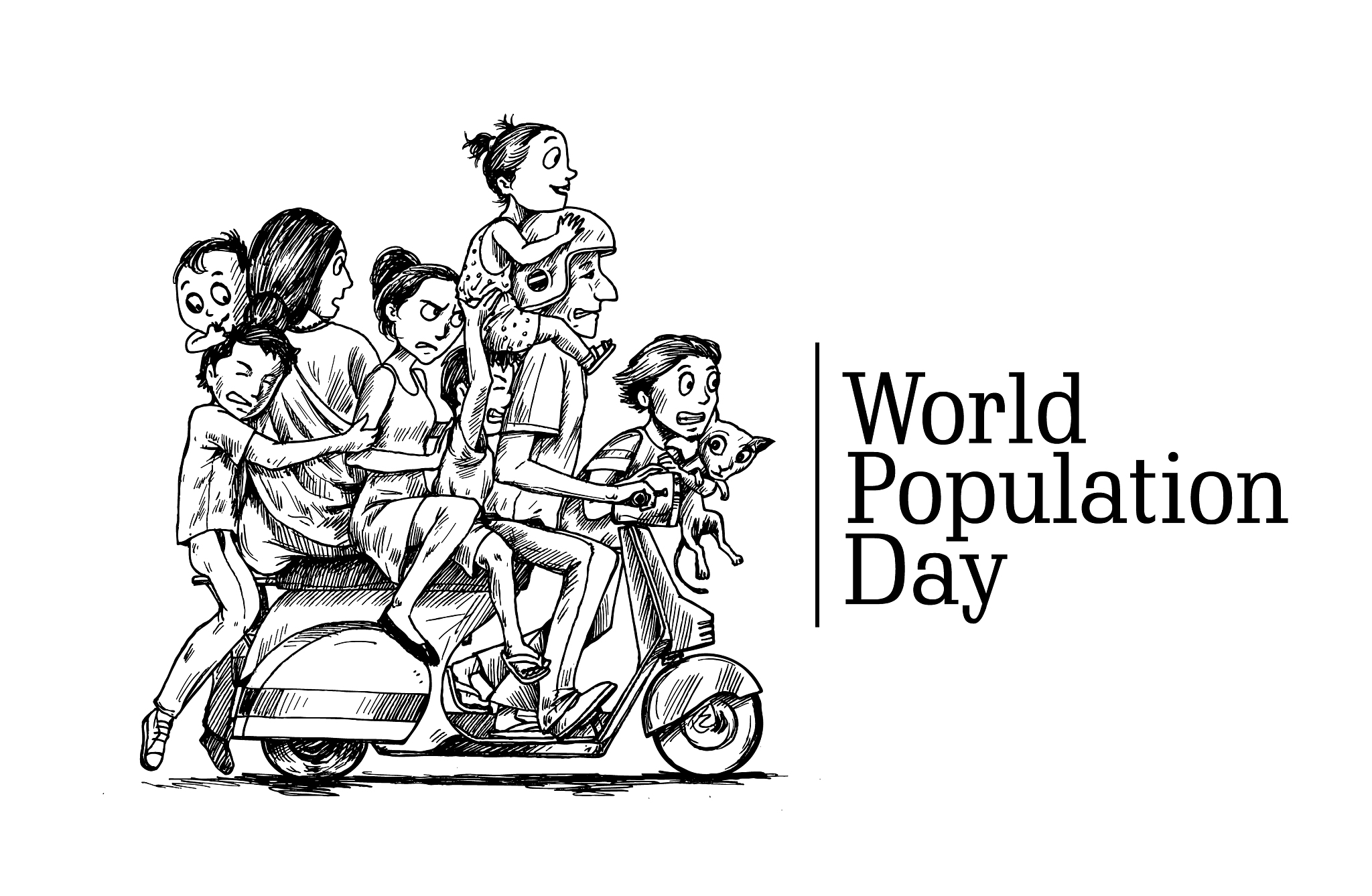 world population day 11 july happy with his