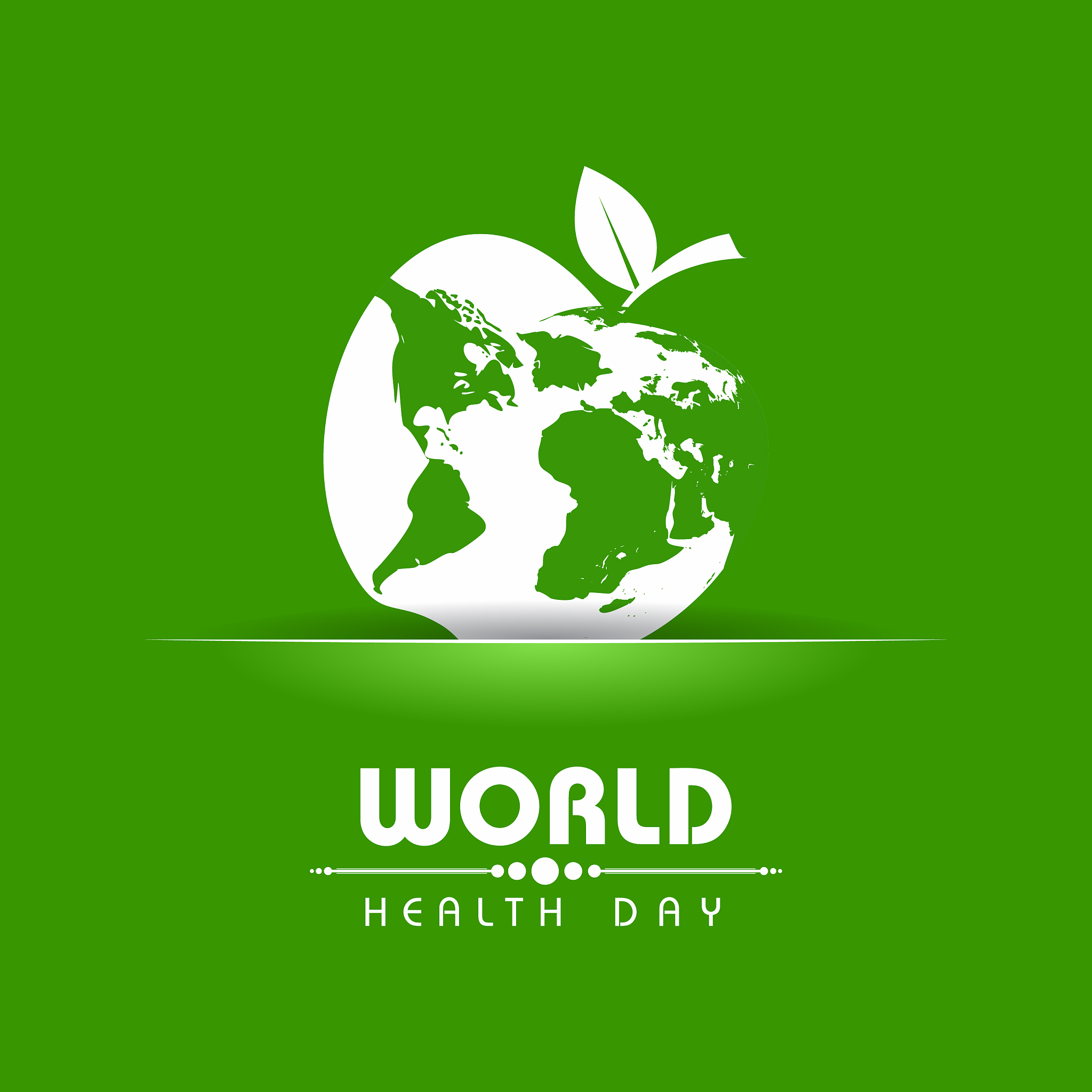 creative world health day greeting