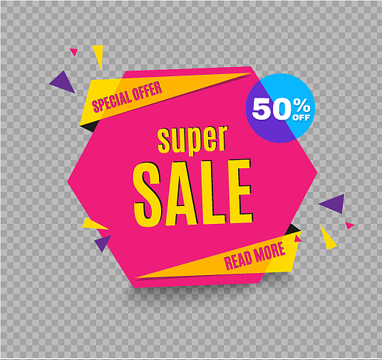 incredible wow sale banner design template big