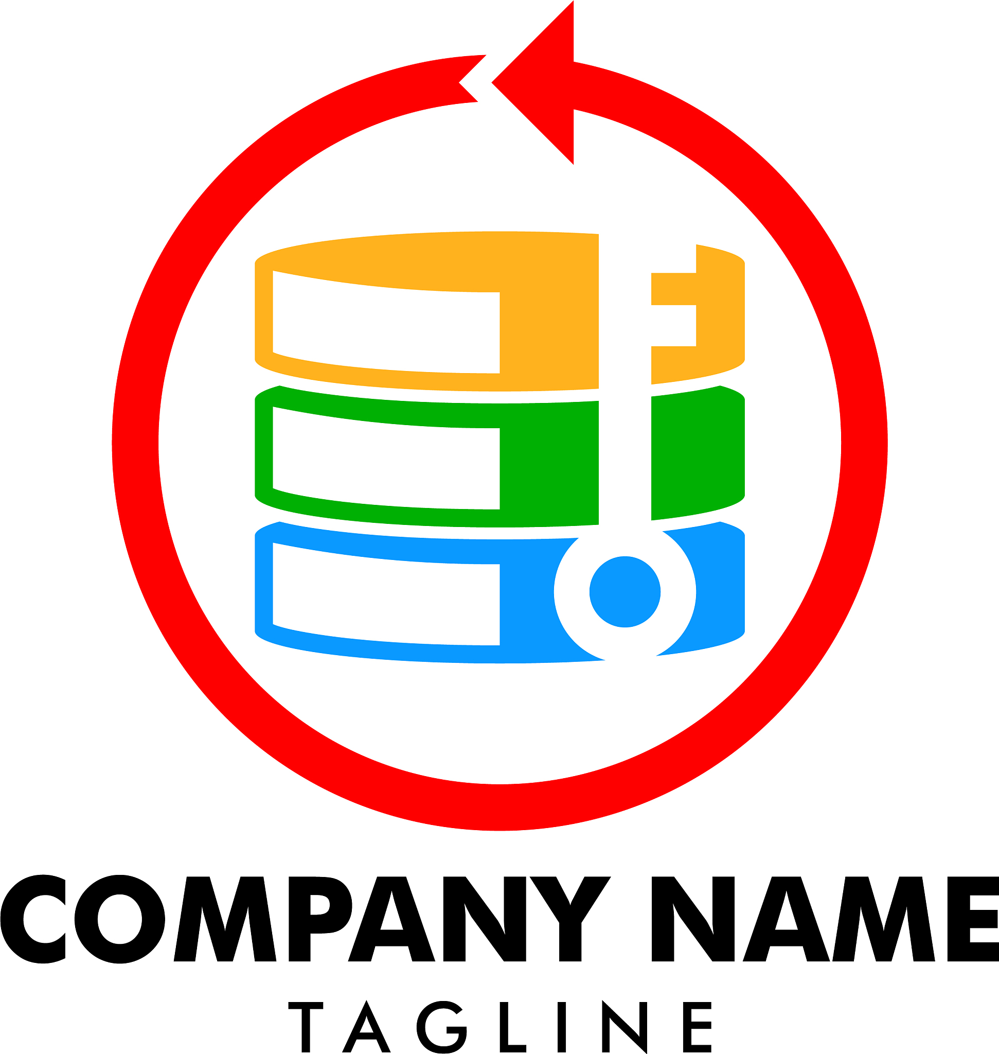 server key icon logo design element