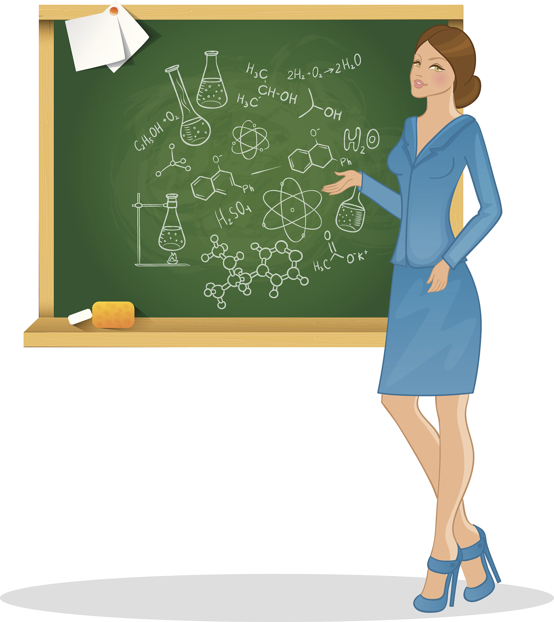beautiful teacher