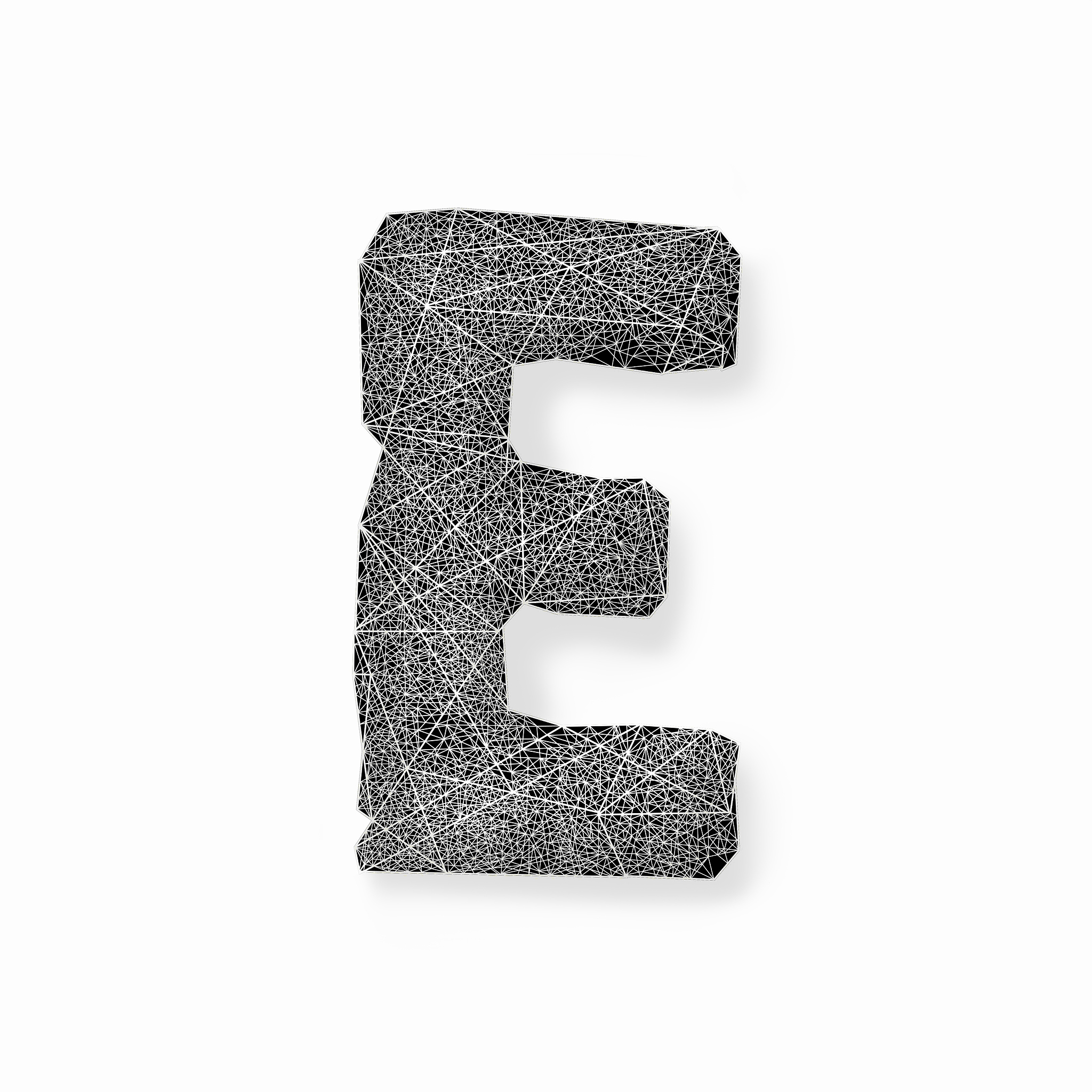 letter e