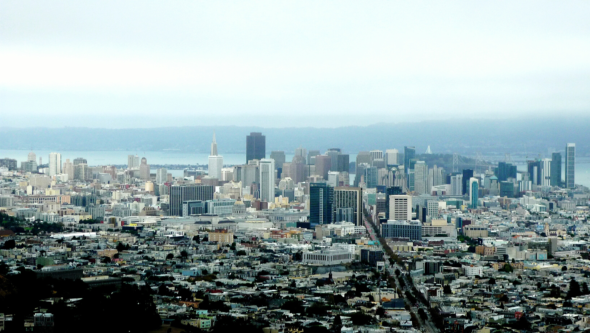 cityscape against sky