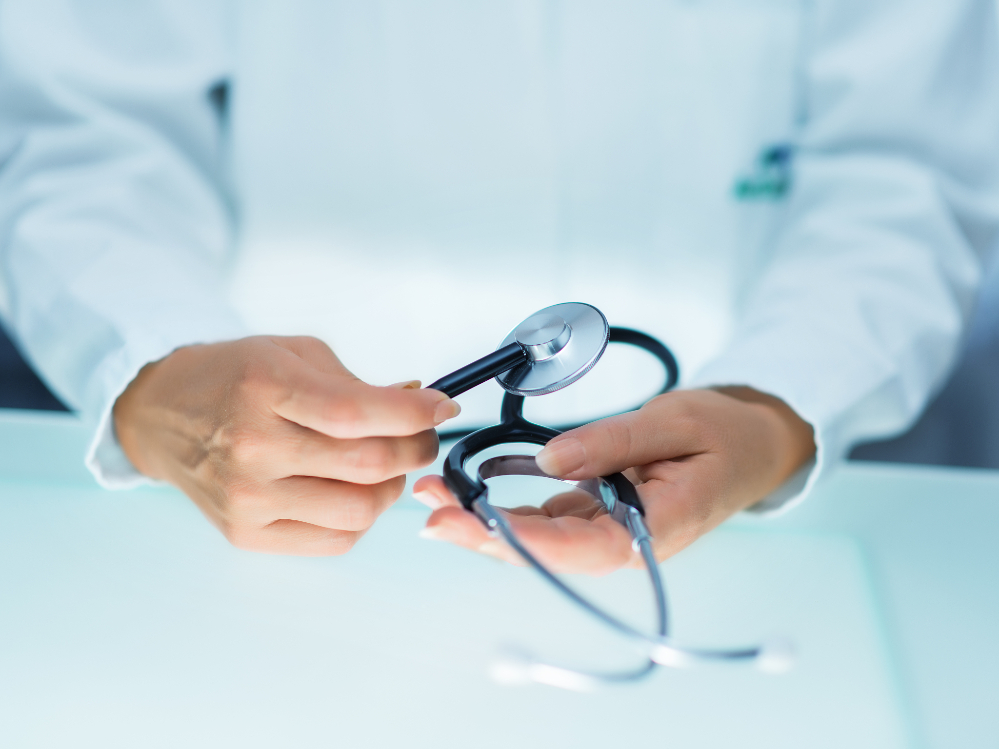 doctor with stethoscope