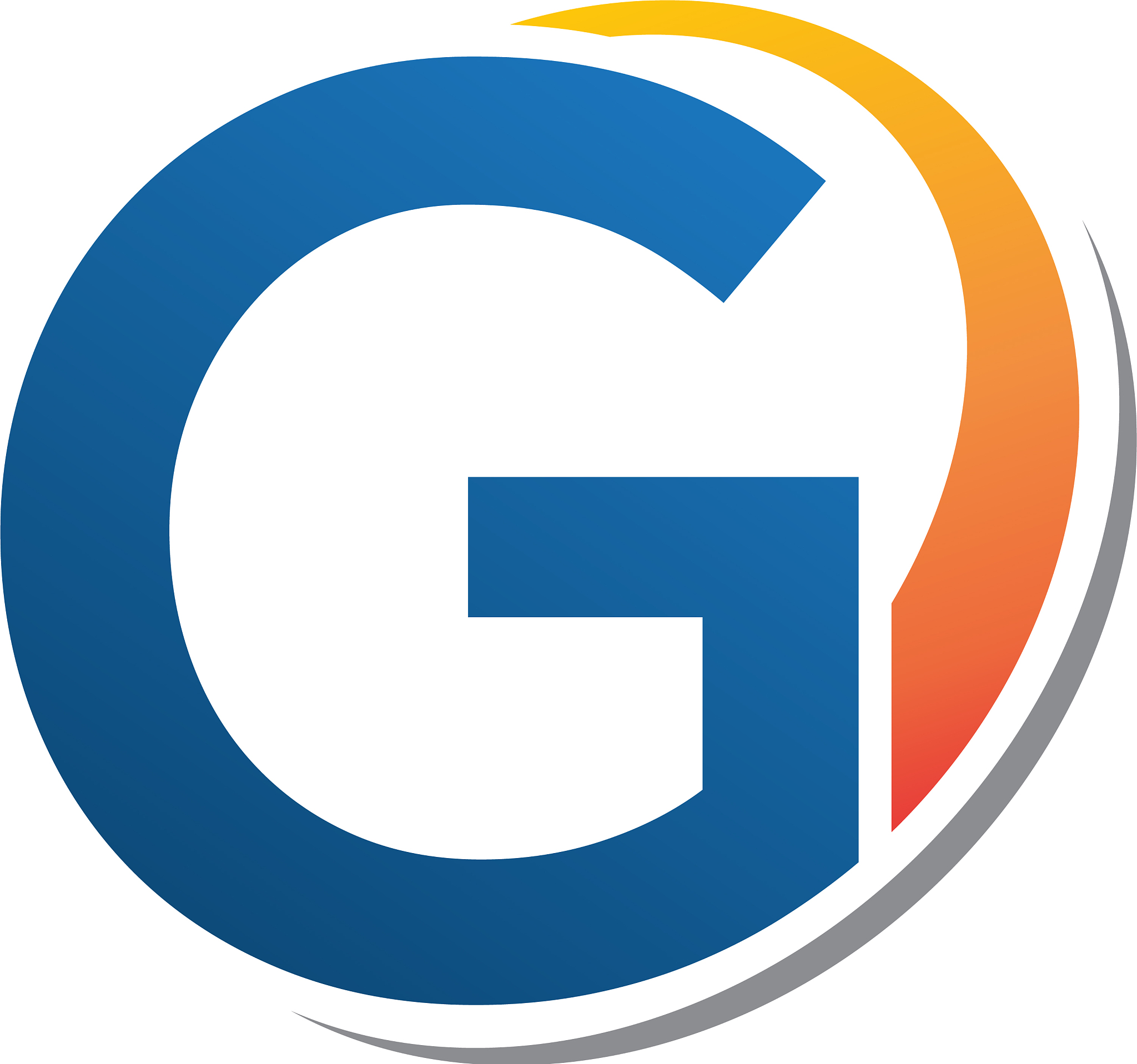 initial g logo template