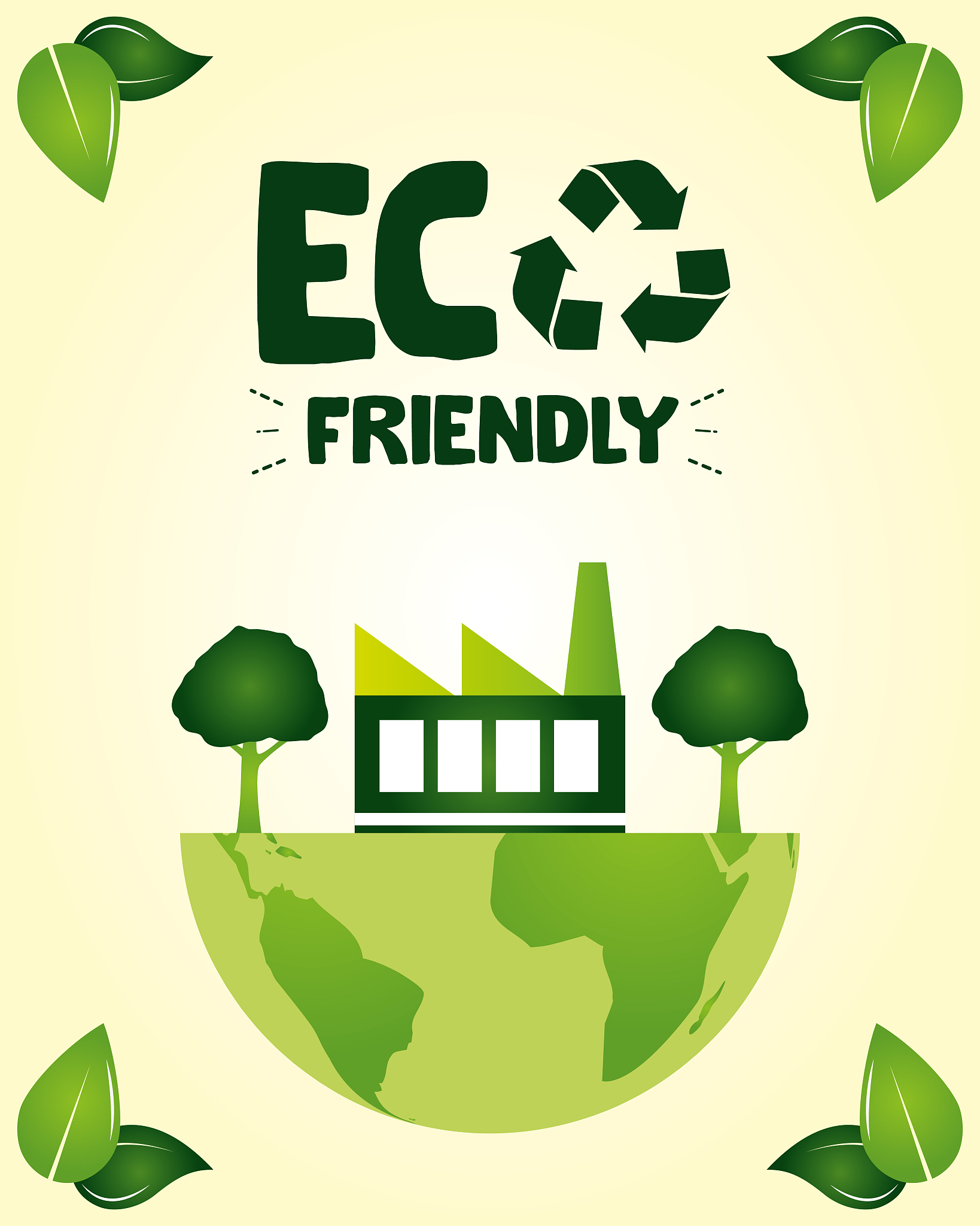 eco friendly planet design image