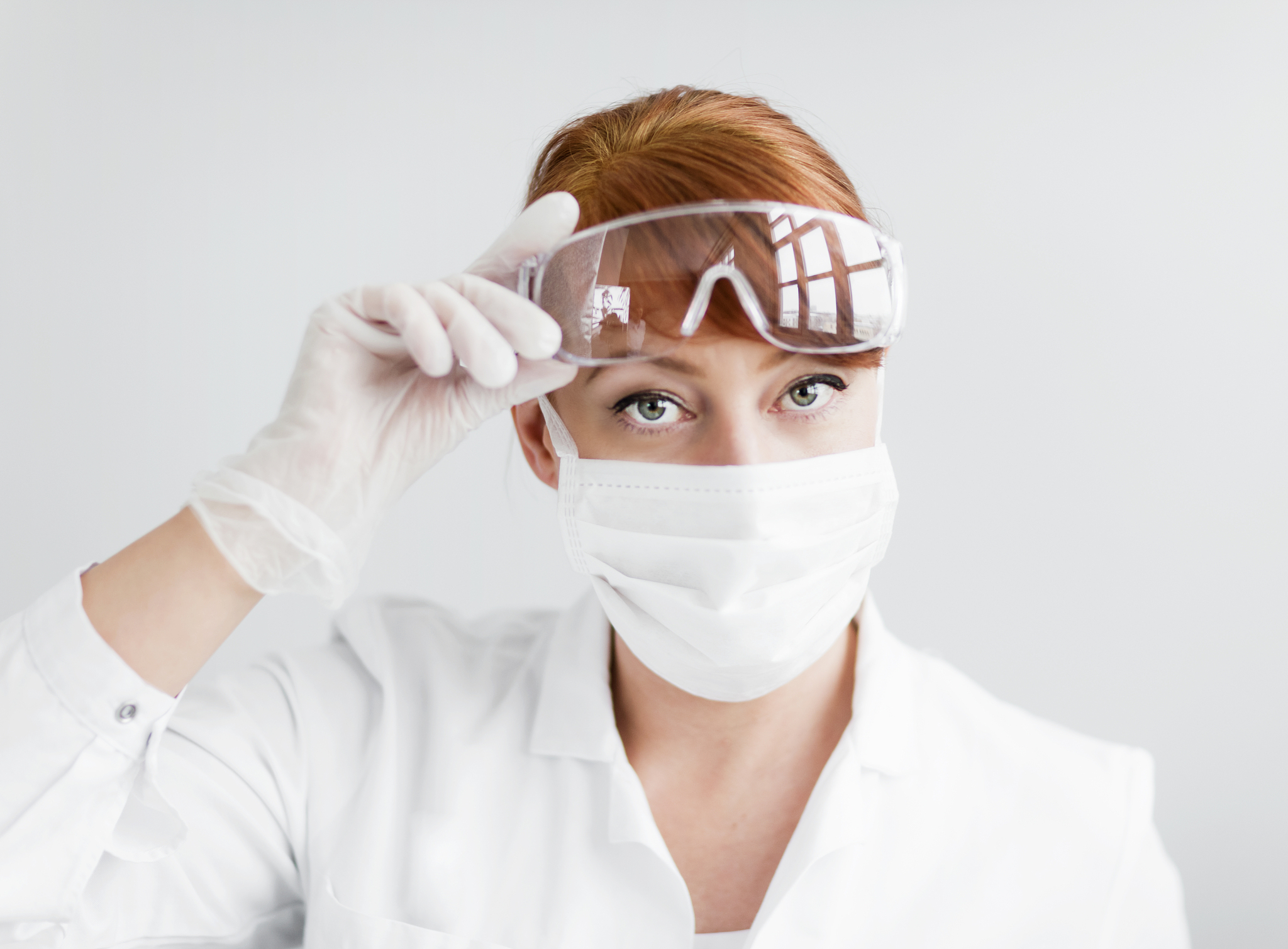 female scientist in laboratory