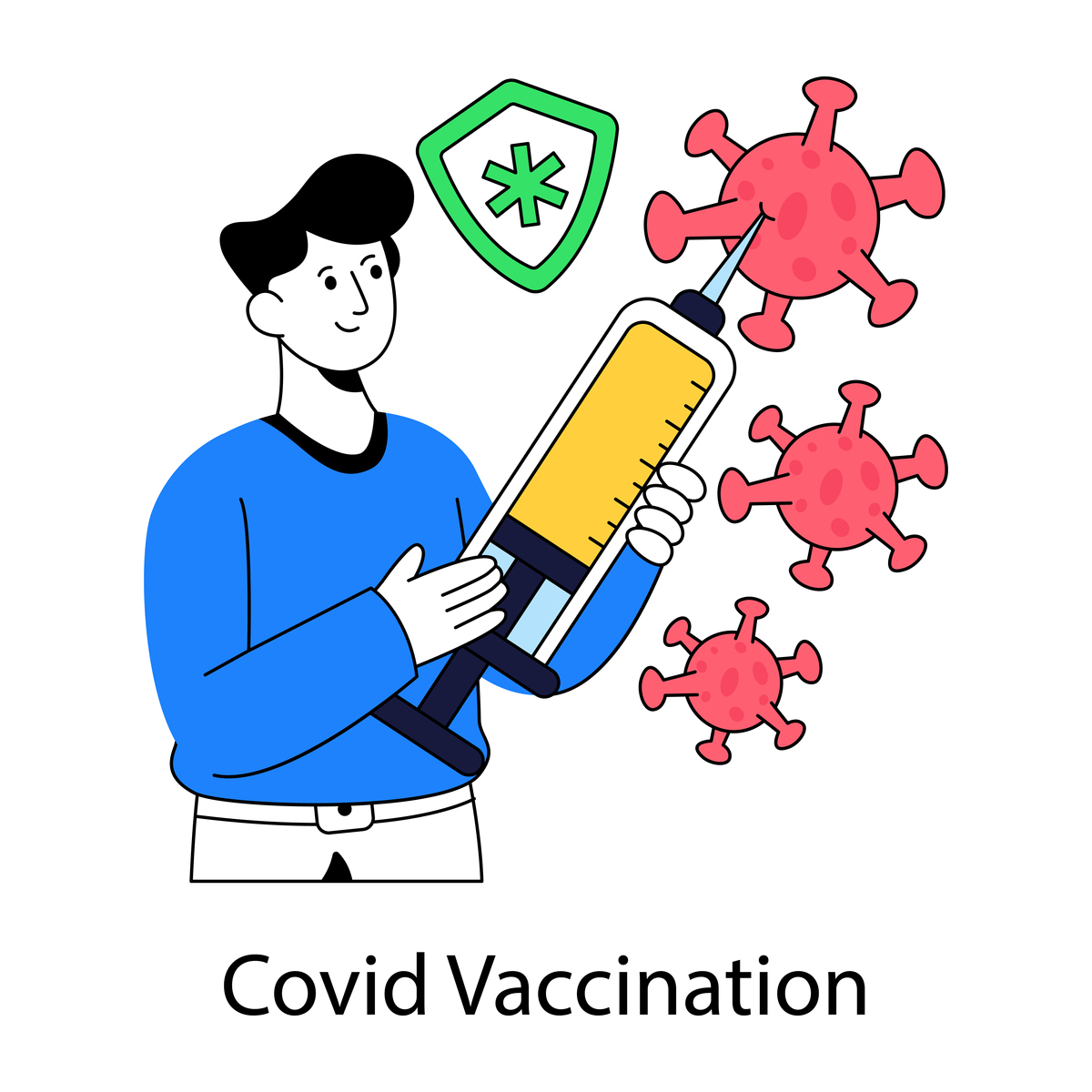 现在国内外的新冠疫苗接种进度如何你对此有什么看法呢？请通过制作一篇微博文案来表达你的观点。